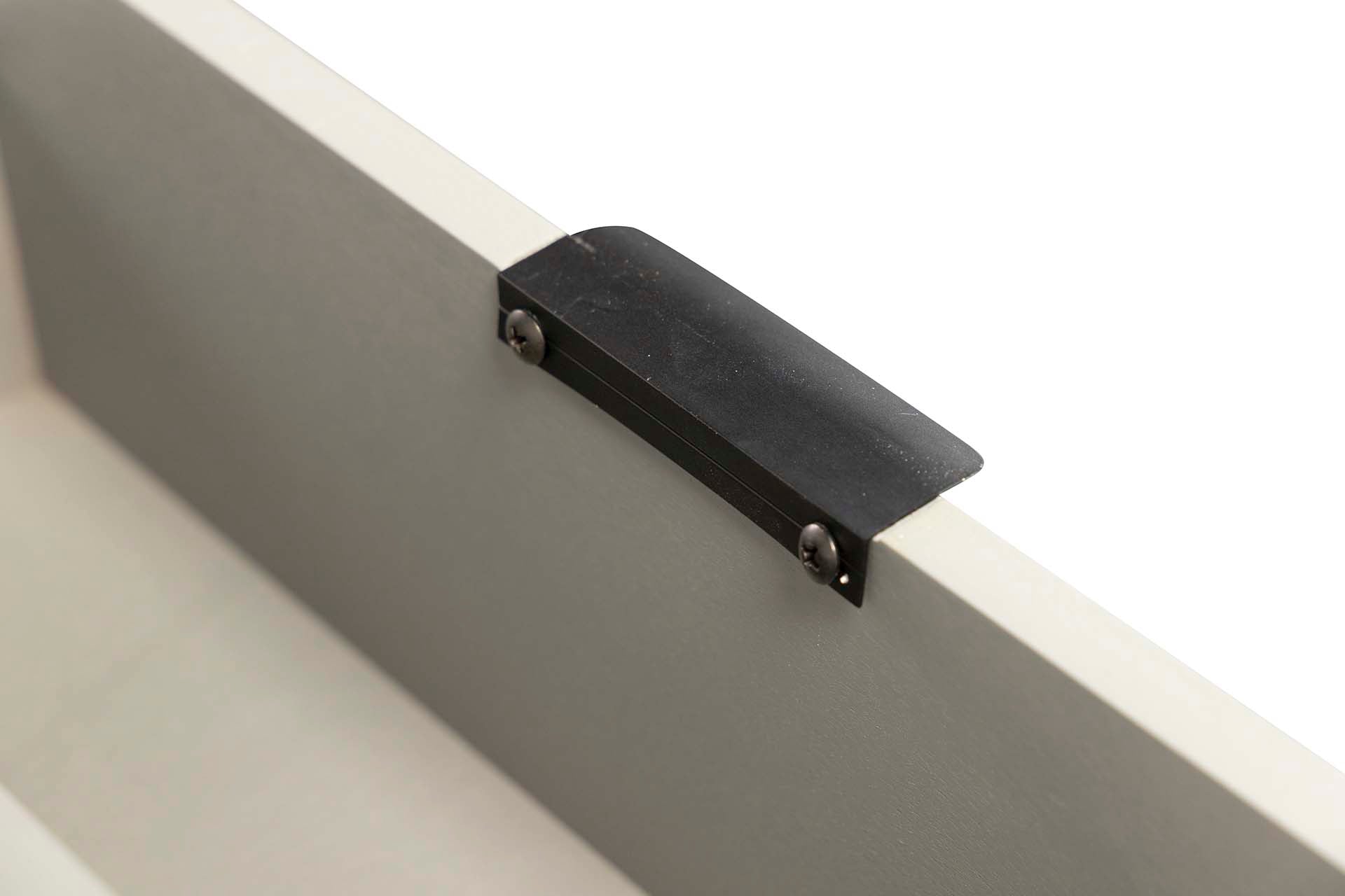 CONSOLA MDF PINO GRIS NEGRO 90x32x75 CM