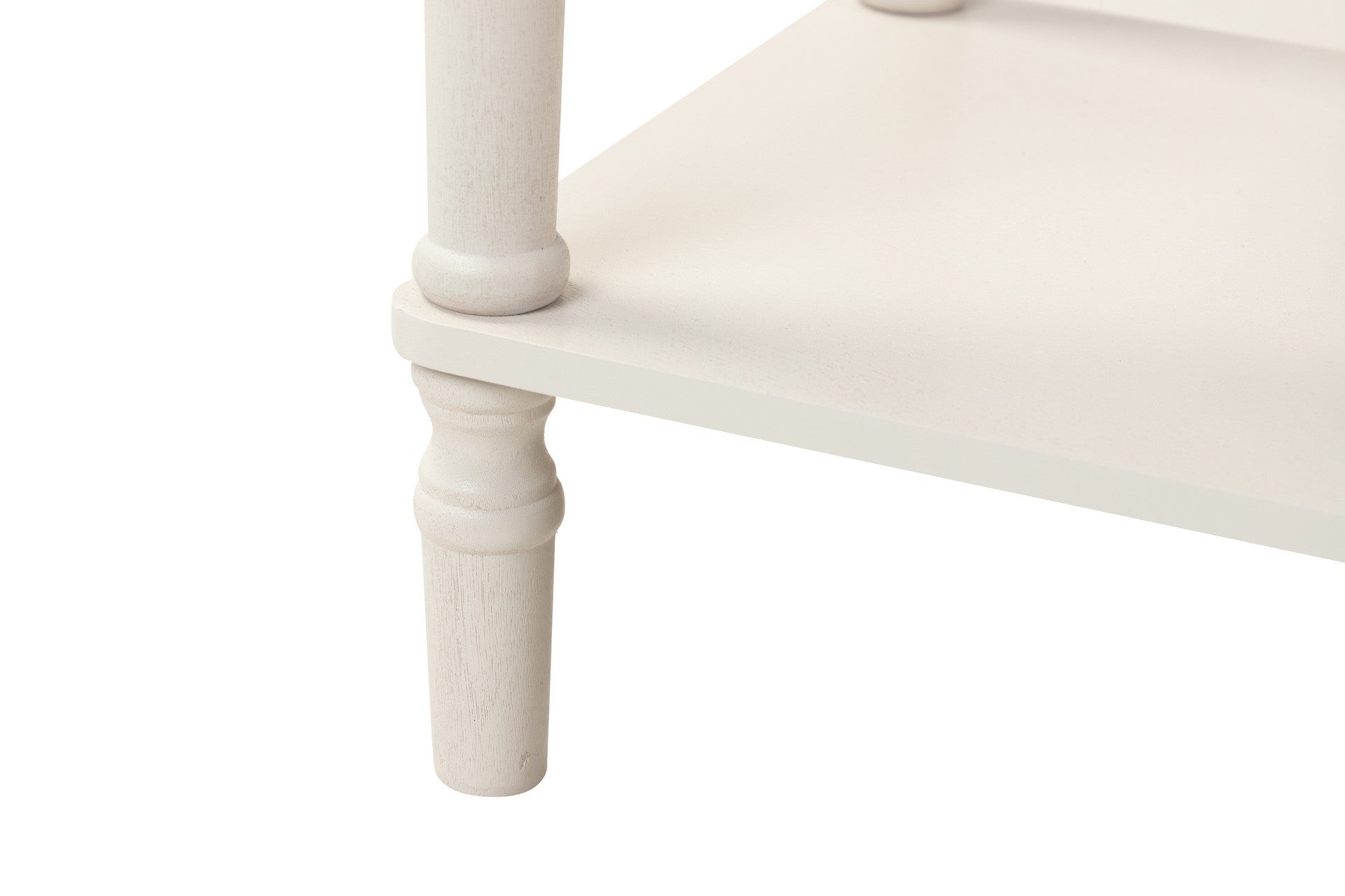 MESITA MDF PINO BLANCO NEGRO 45x35x66 CM