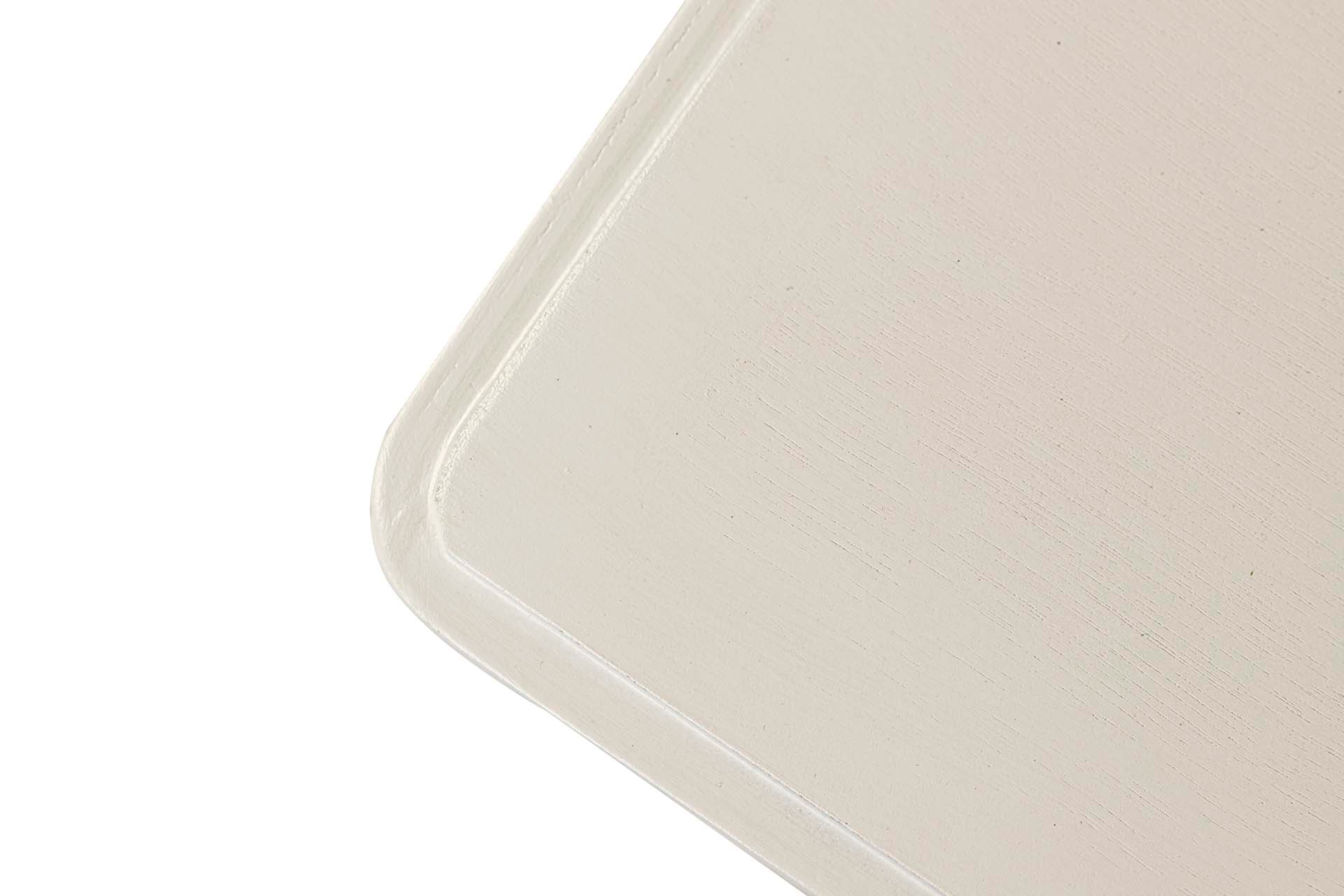 MESA DE MDF PINHO PRETO E BRANCO 45x35x66 CM
