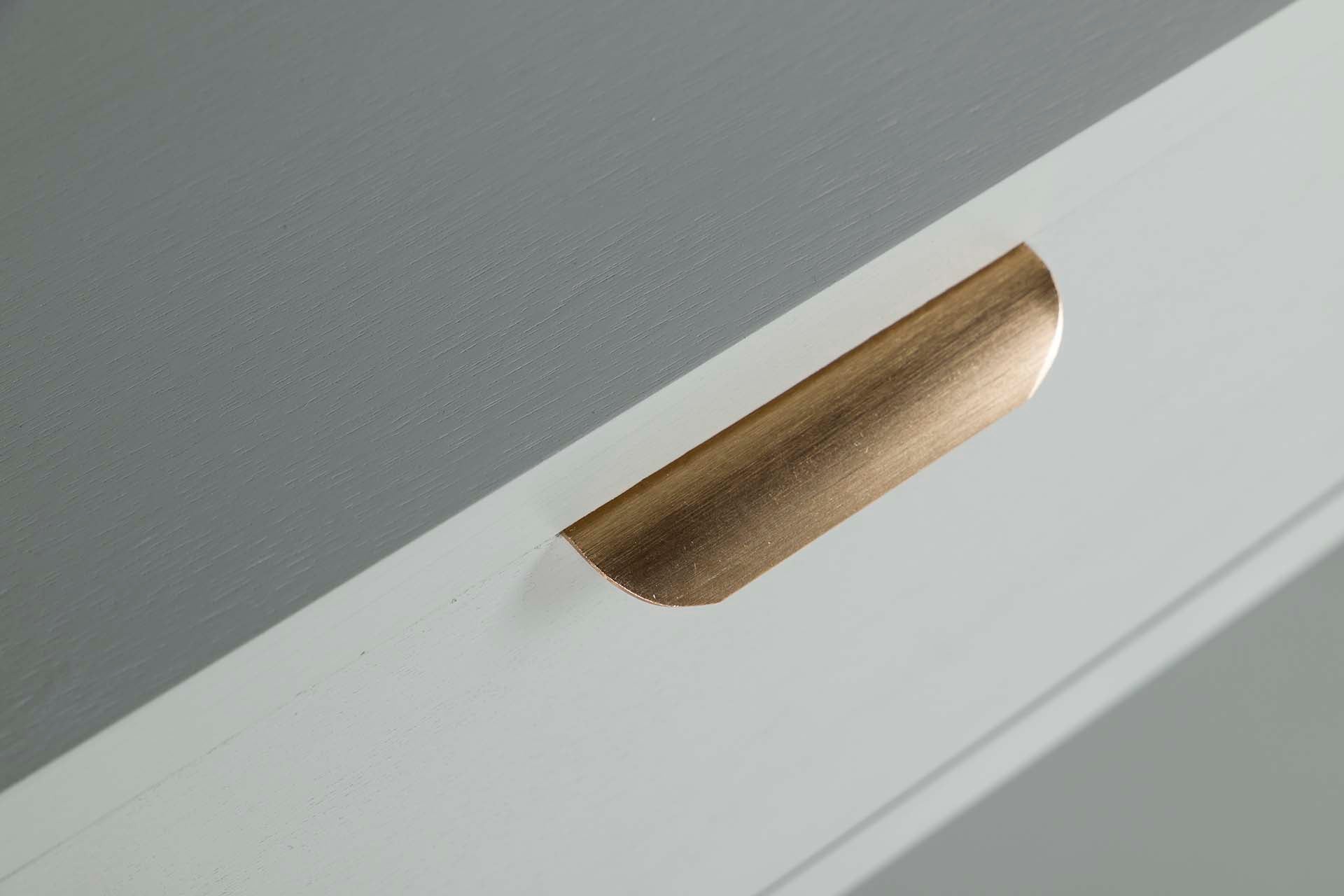 CONSOLA MDF PINO VERDE DORADO 90x32x75 CM