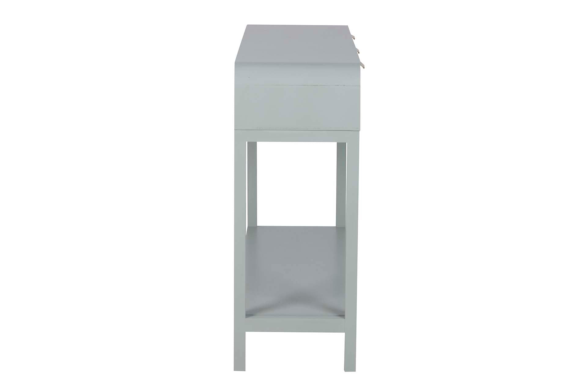 CONSOLA MDF PINO VERDE DORADO 110x32x75 CM