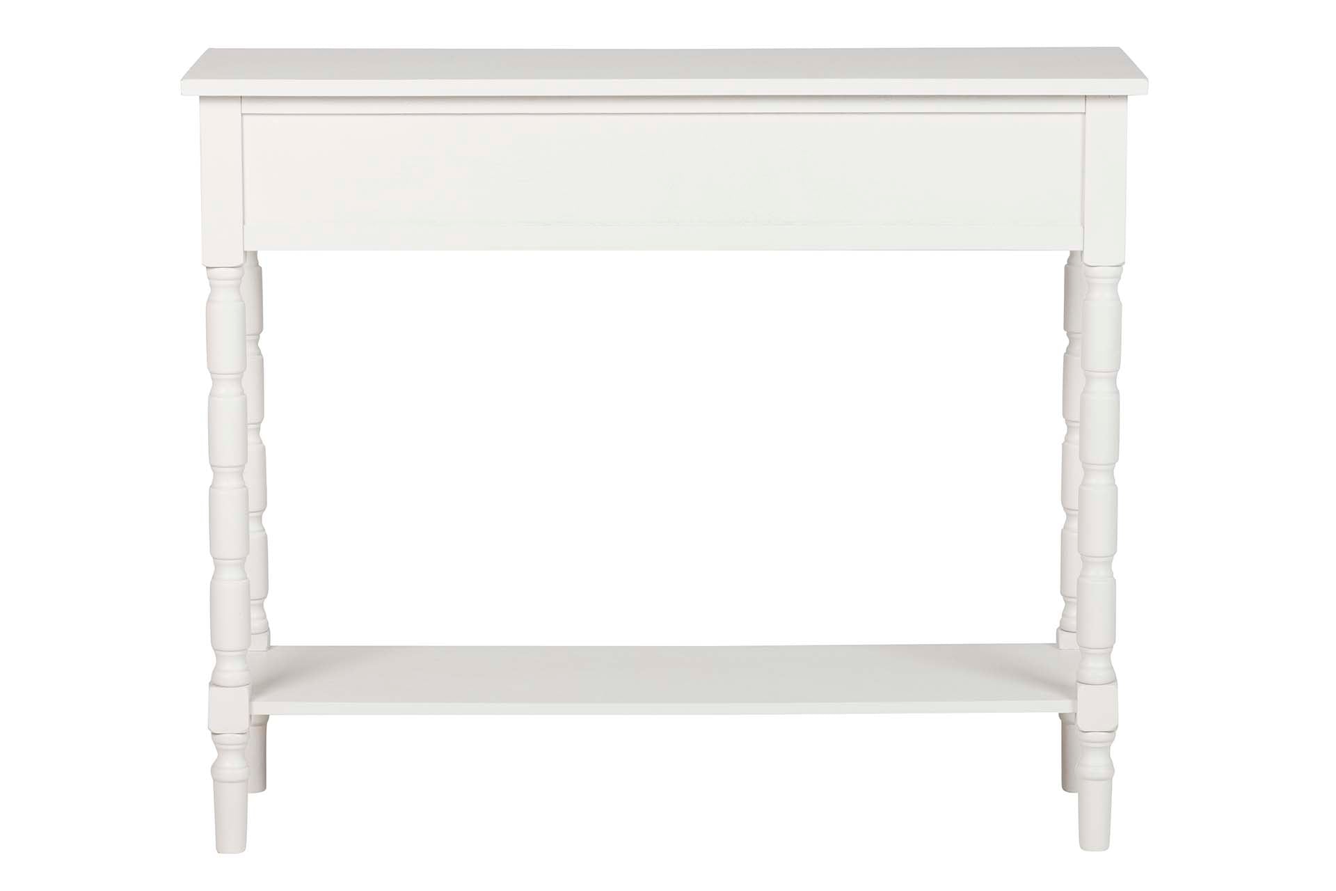 CONSOLA MDF PINO BLANCO 90x30x75 CM