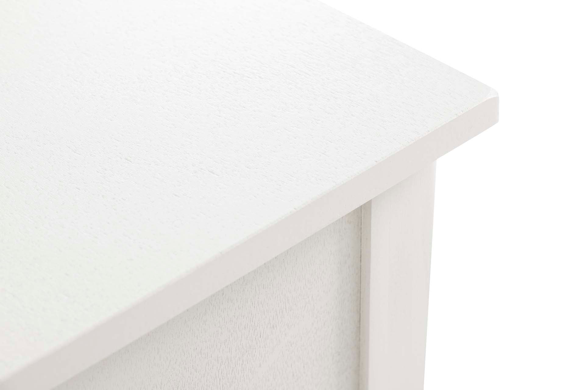 CONSOLA MDF PINO BLANCO 110x30x75 CM