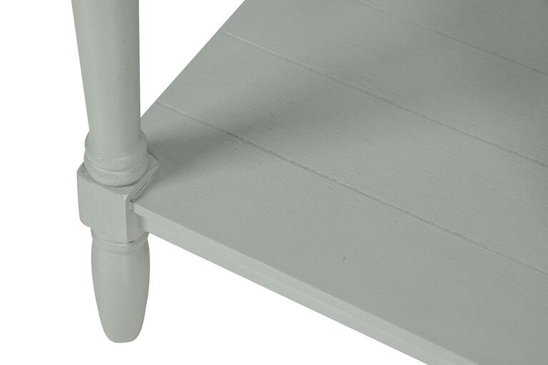 MESITA DE NOCHE 1 CAJON PINO MDF GRIS 45x35x75 CM