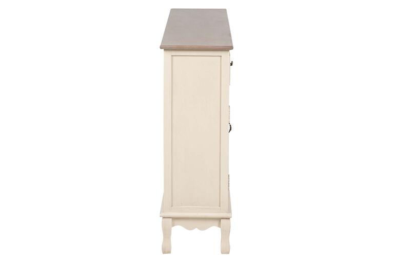APARADOR PINO MDF BEIGE 150x28x81 CM
