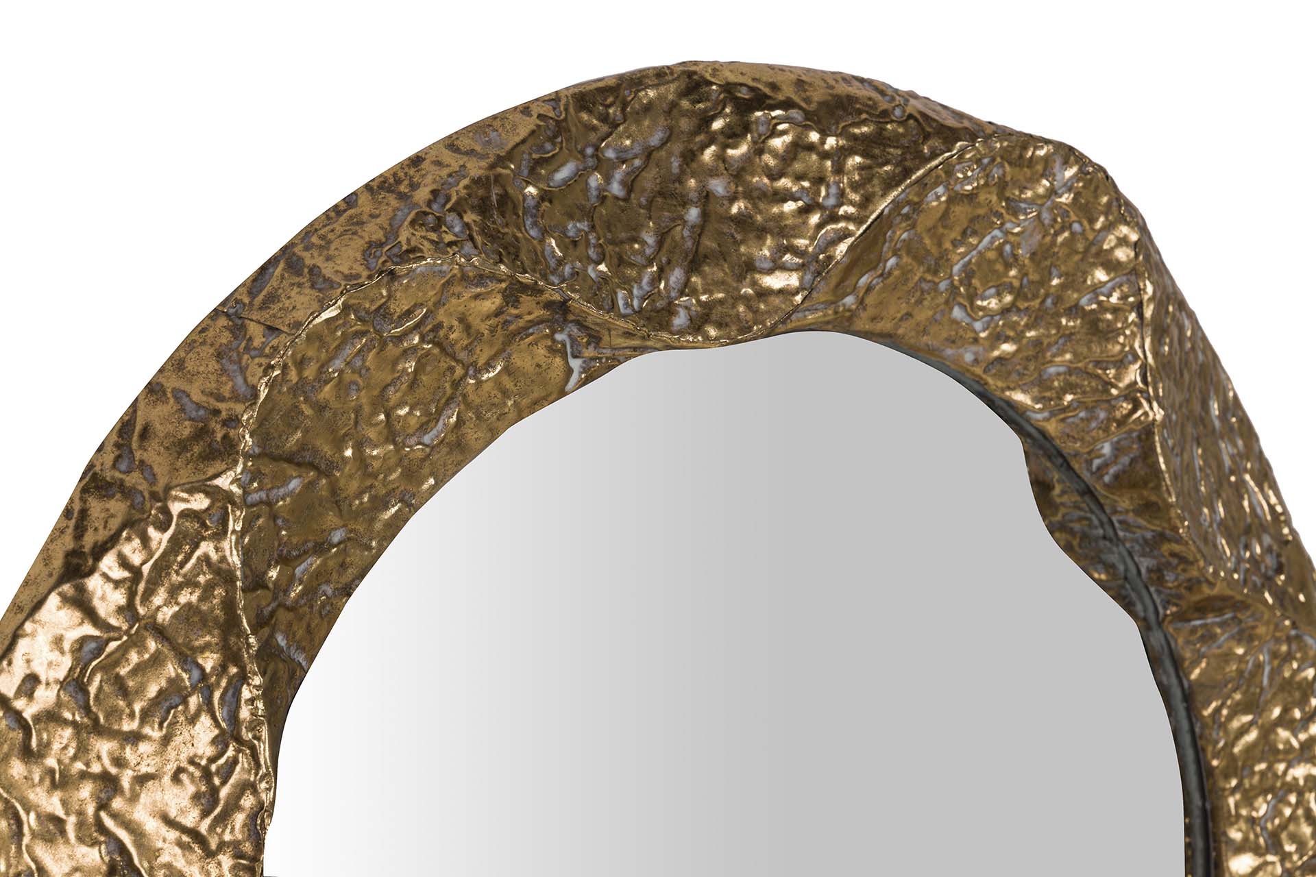 ESPELHO DE METAL DOURADO 104x7x104 CM