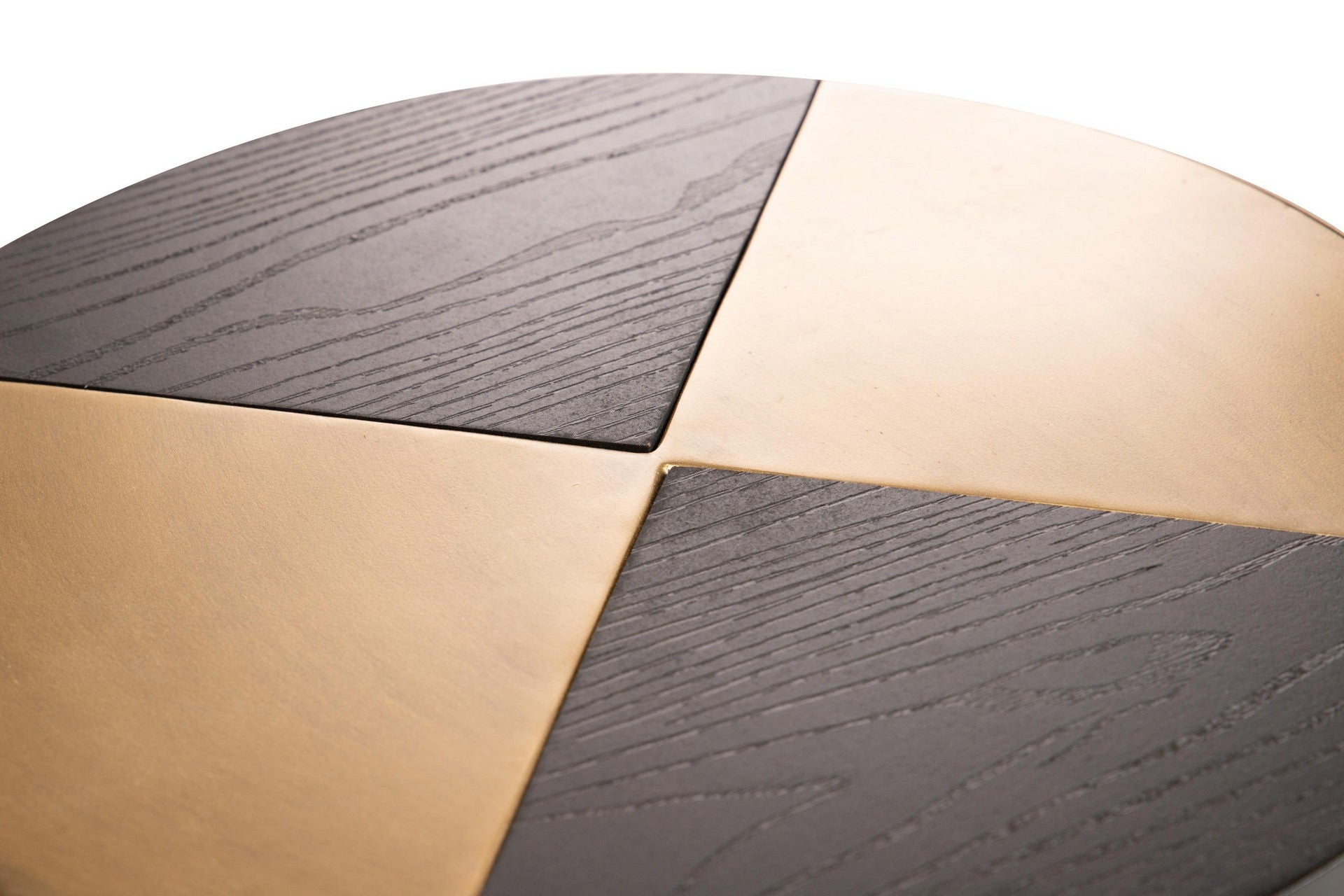 MESA AUXILIAR METAL DOURADO 40x40x50 CM