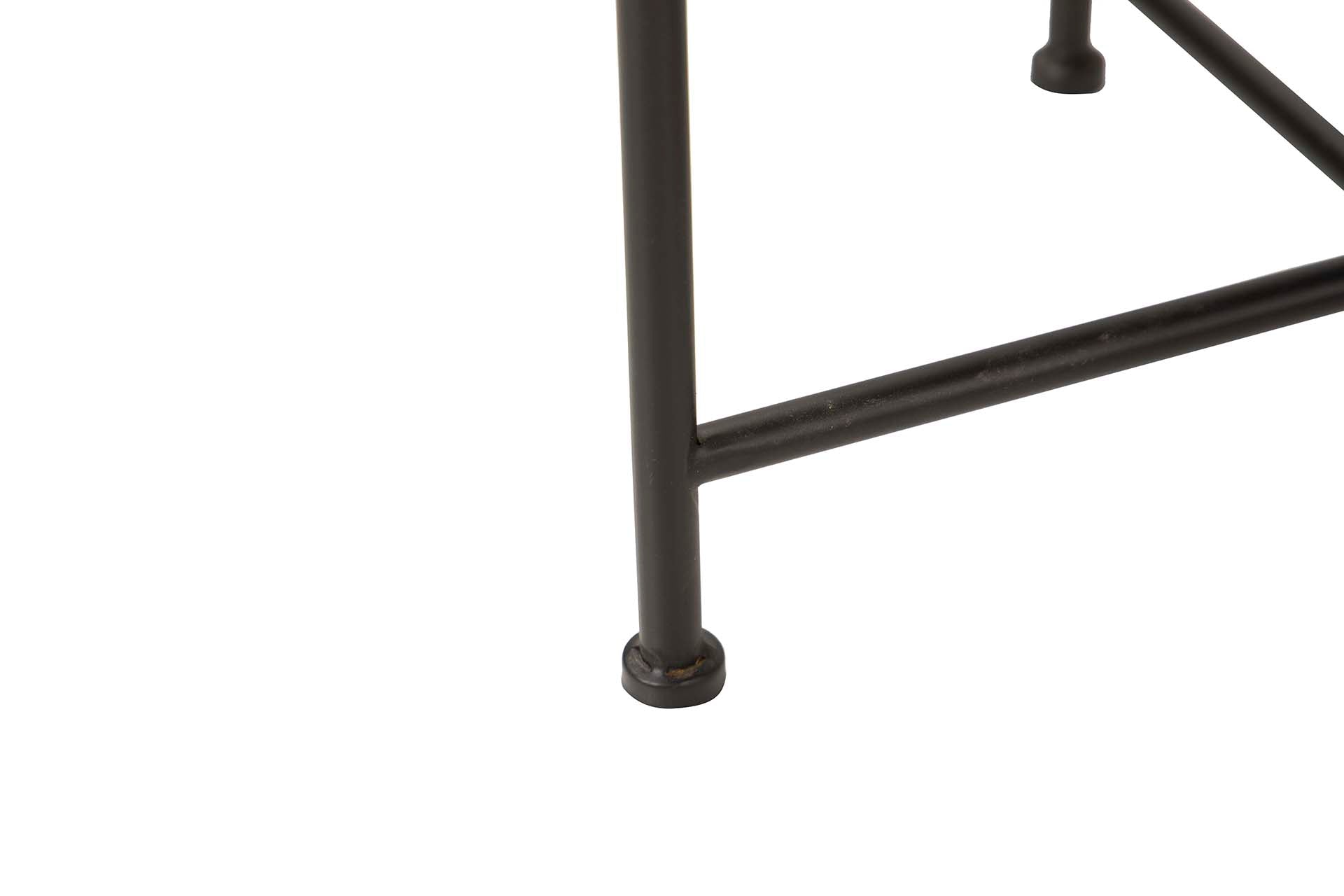 GOLDEN METAL AUXILIARY TABLE 40x40x50 CM