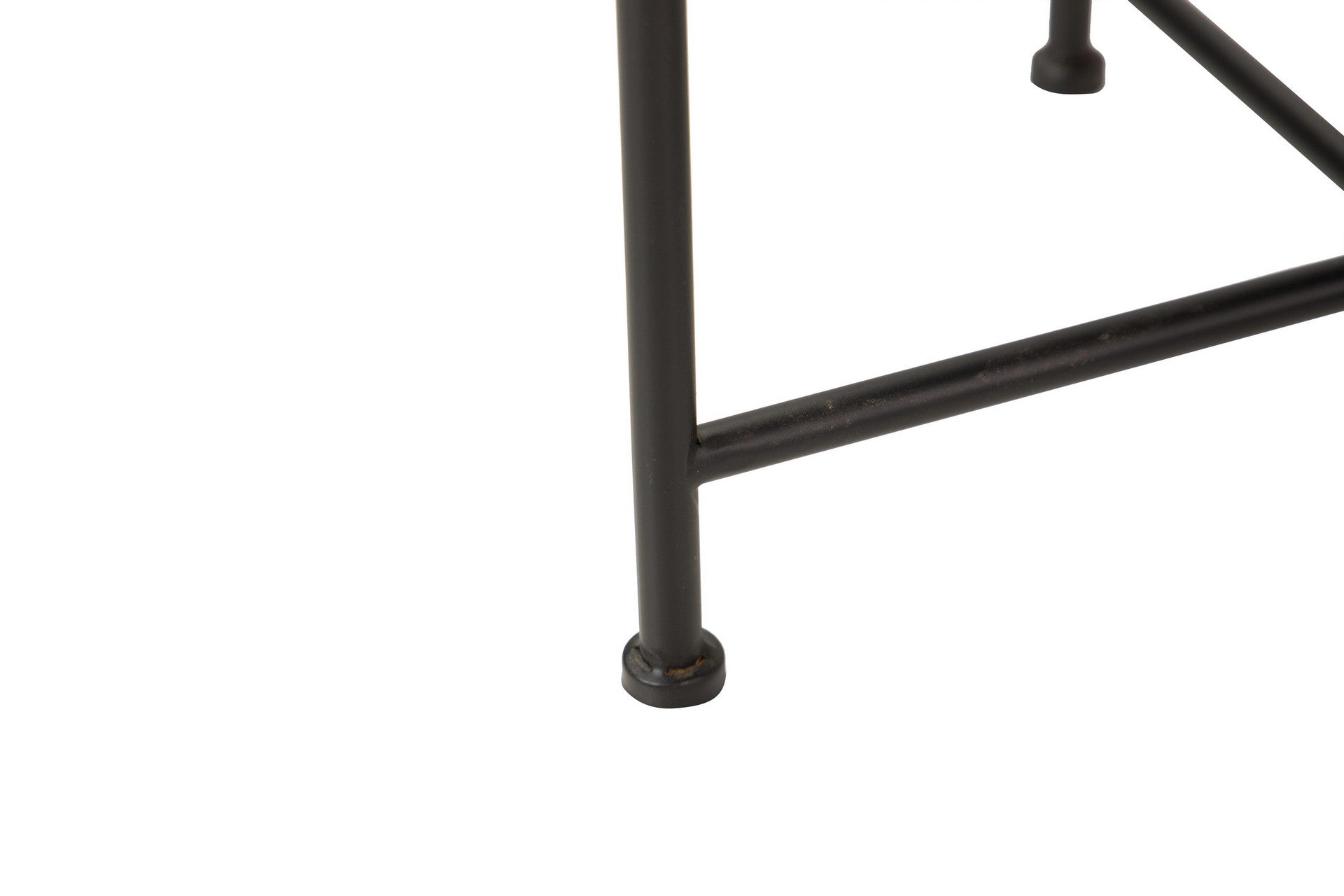 MESA AUXILIAR METAL DOURADO 40x40x50 CM