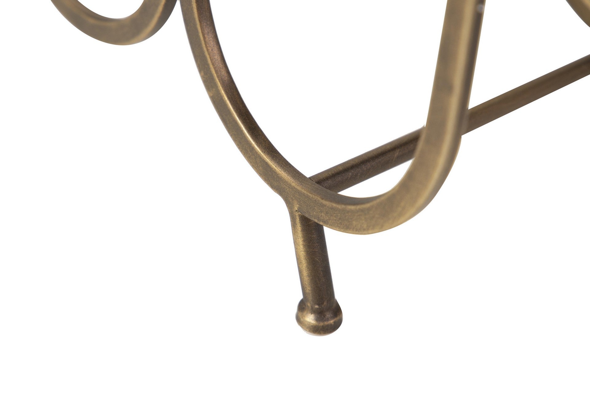 GOLDEN METAL BOTTLE RACK 51x17x63 CM