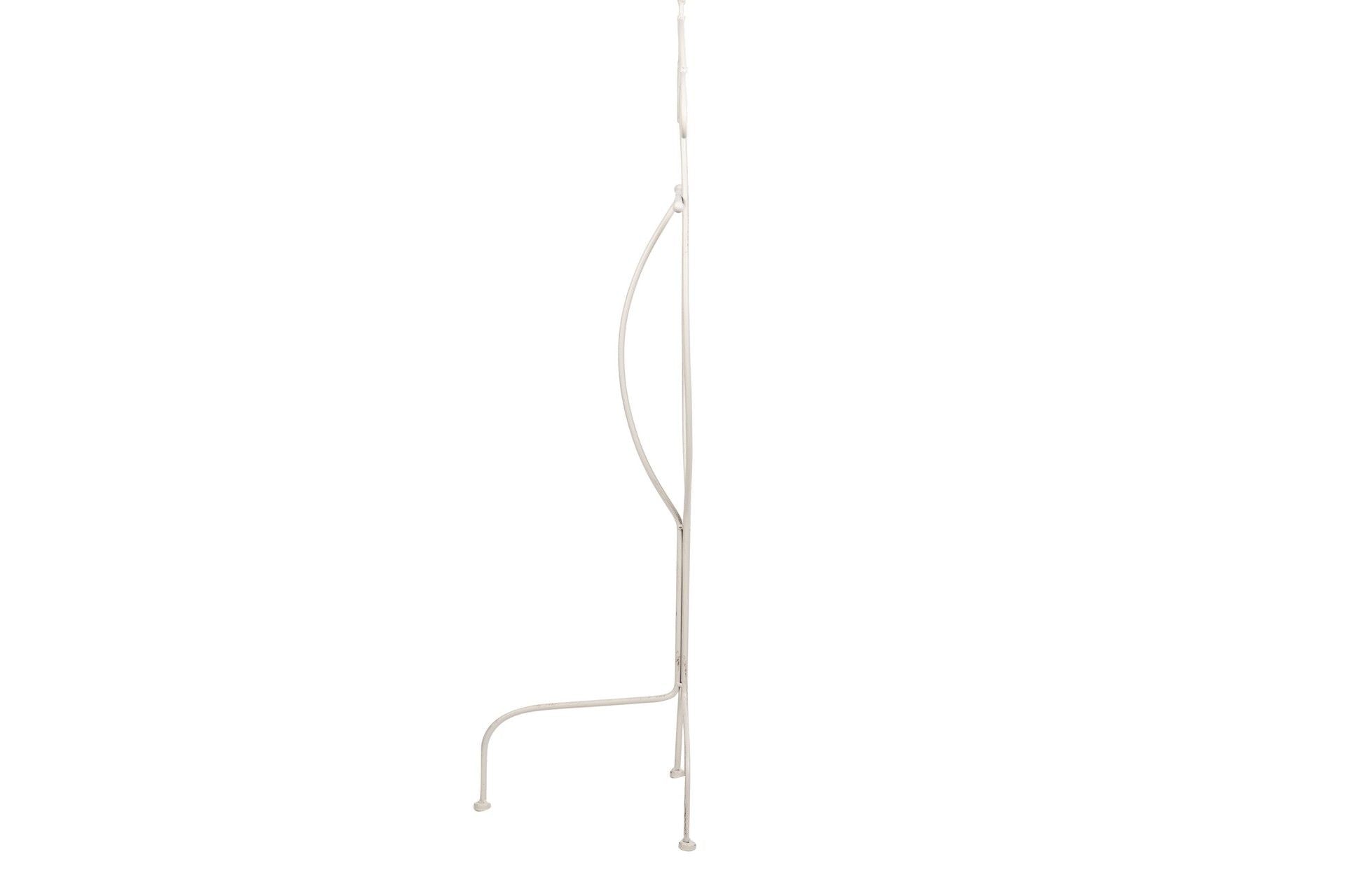 ANTIQUE WHITE FORGED GALAN 46x28x98 CM