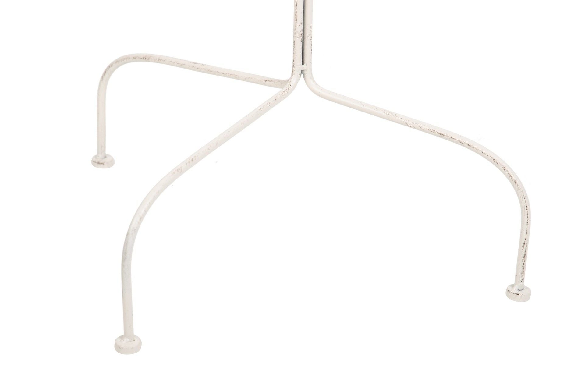 ANTIQUE WHITE FORGED GALAN 46x28x98 CM