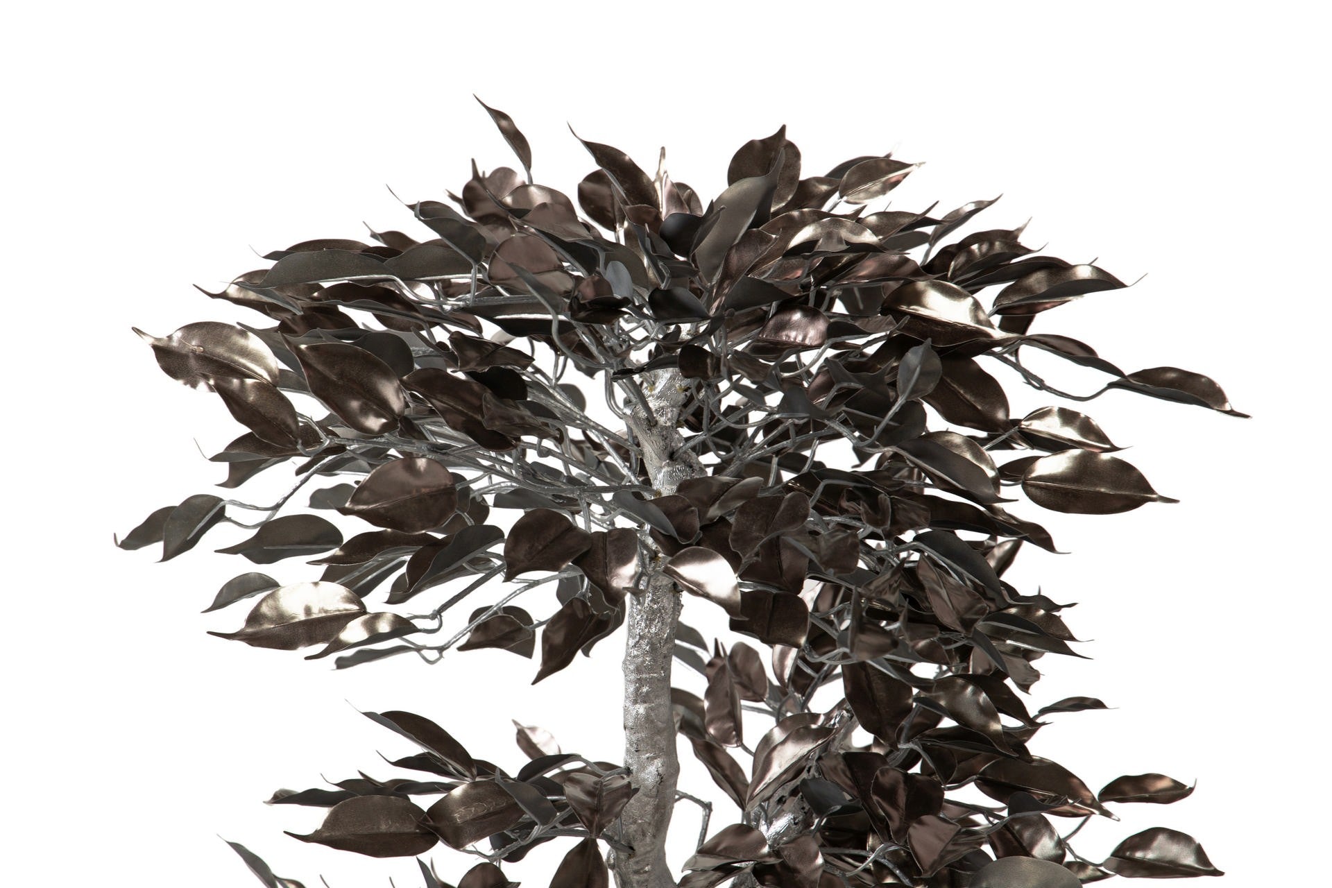 SILVER BONSAI TREE WITH POT 75x50x120 CM