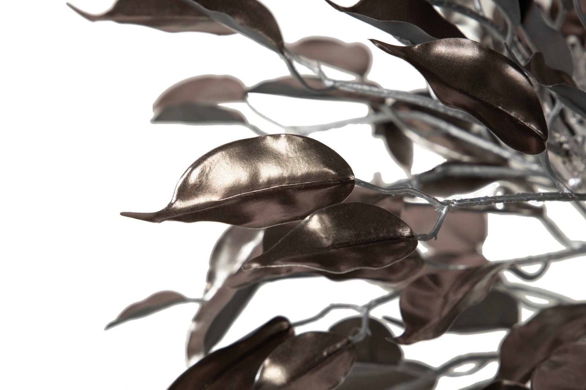 SILVER BONSAI TREE WITH POT 75x50x120 CM