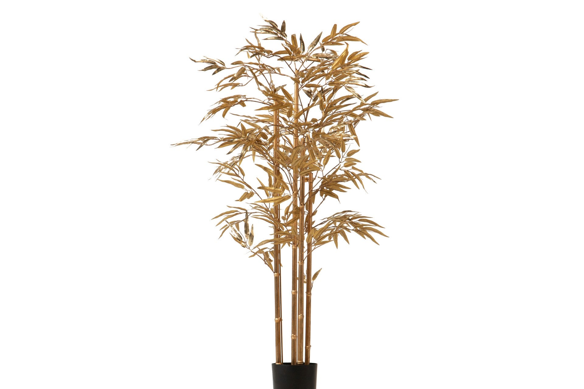 ARBOL BAMBU DORADO CON MACETA 78x51x137 CM