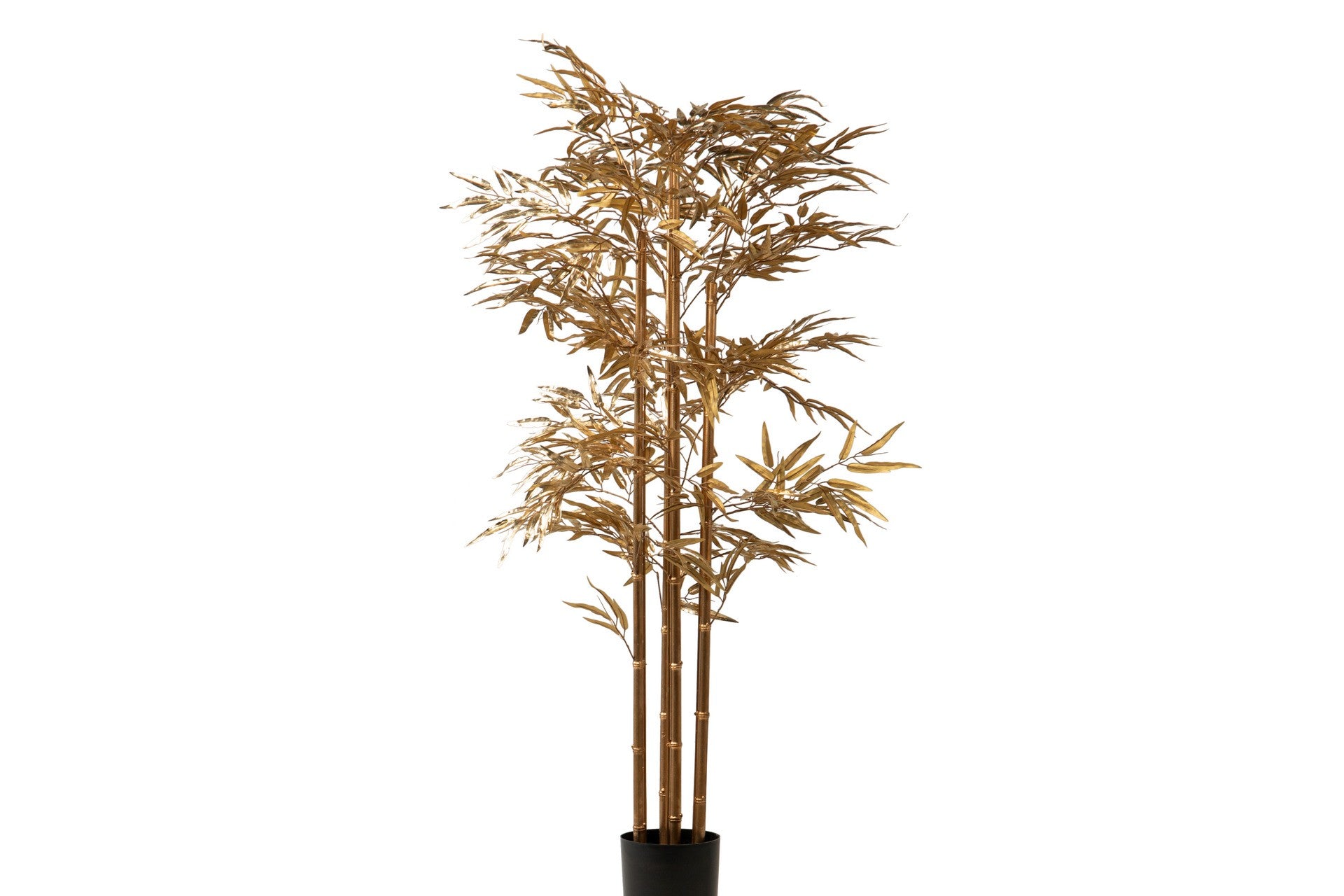 ARBOL BAMBU DORADO CON MACETA 78x51x167 CM