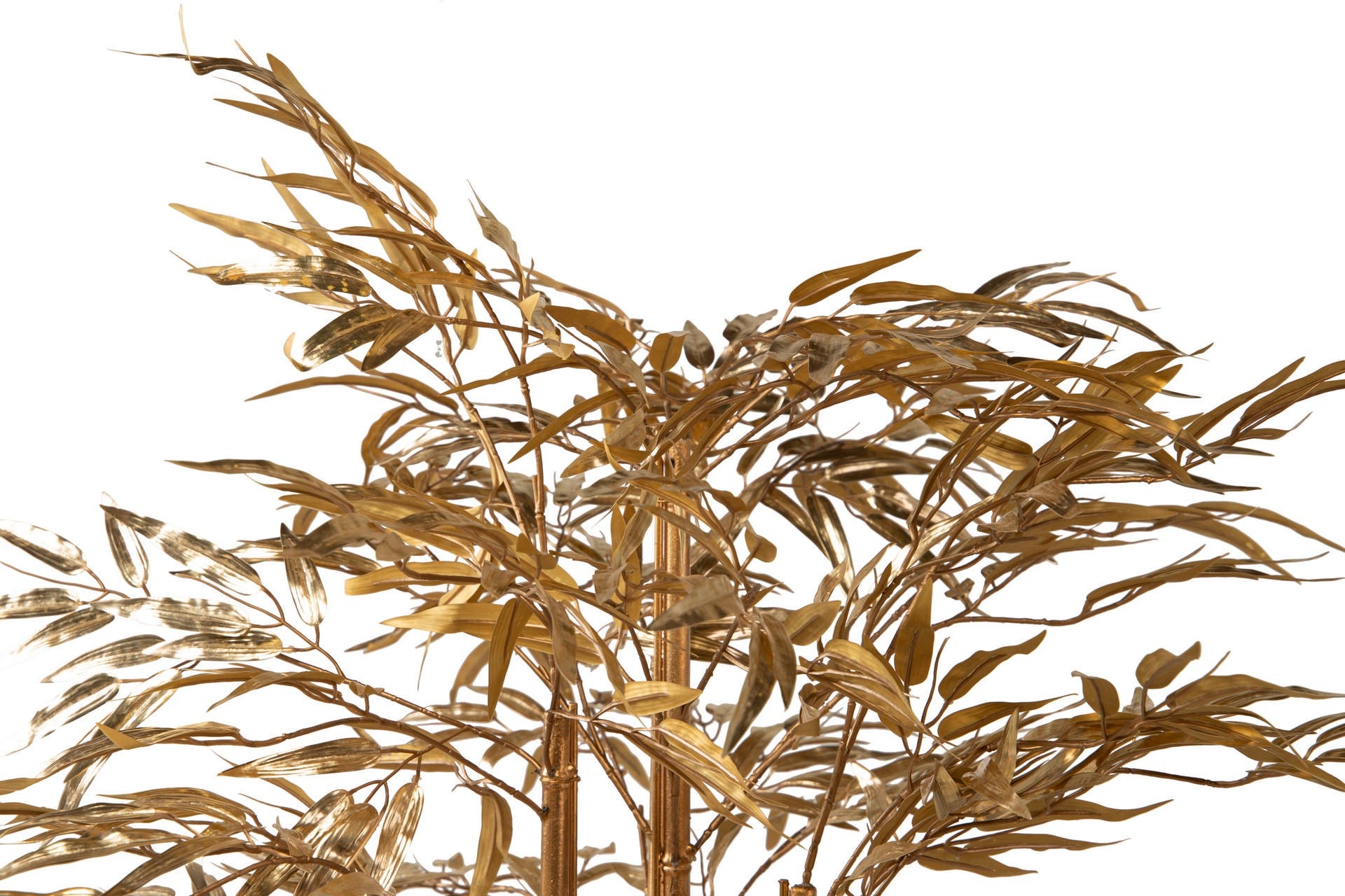 GOLDEN BAMBOO TREE WITH POT 78x51x167 CM