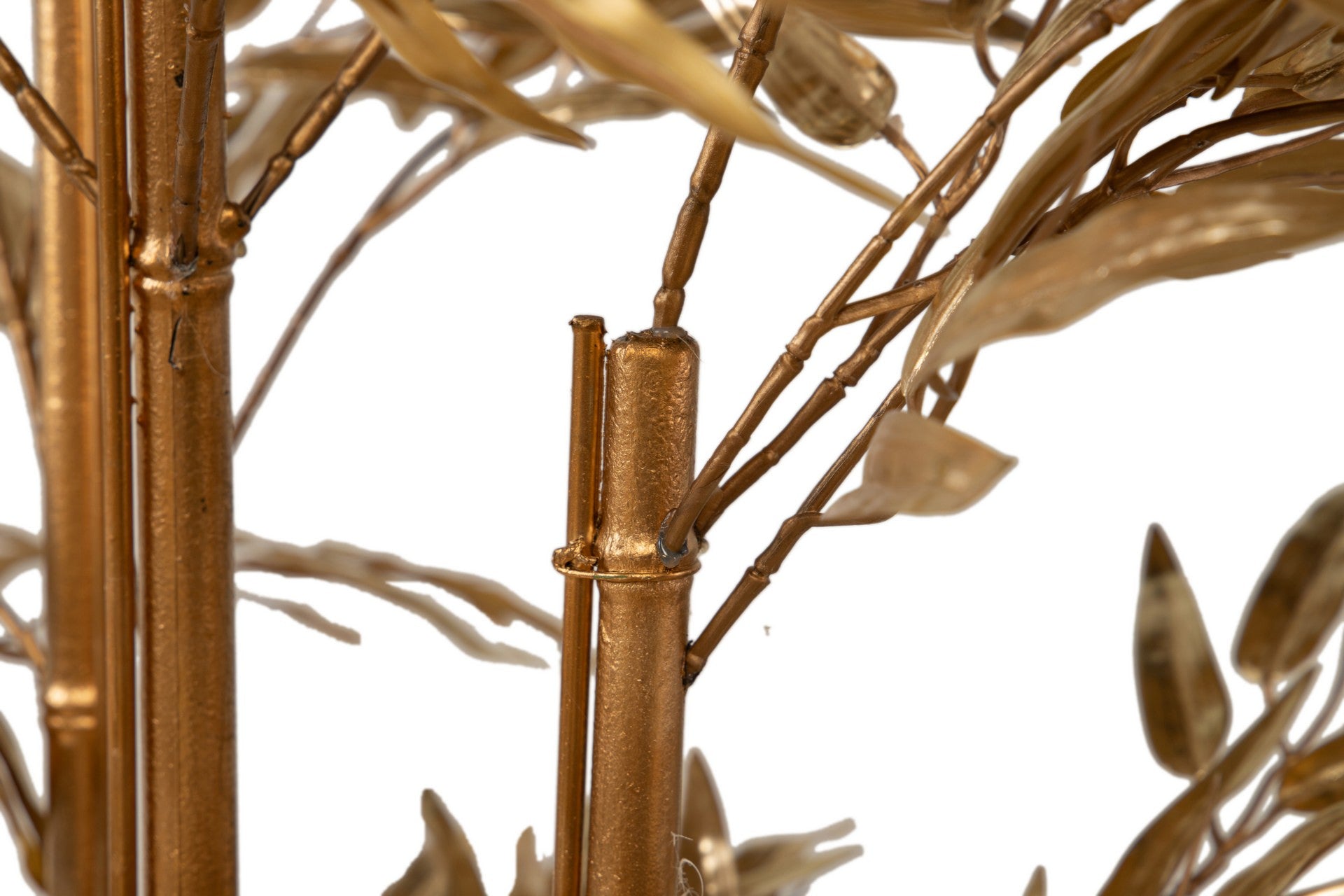 GOLDEN BAMBOO TREE WITH POT 78x51x167 CM