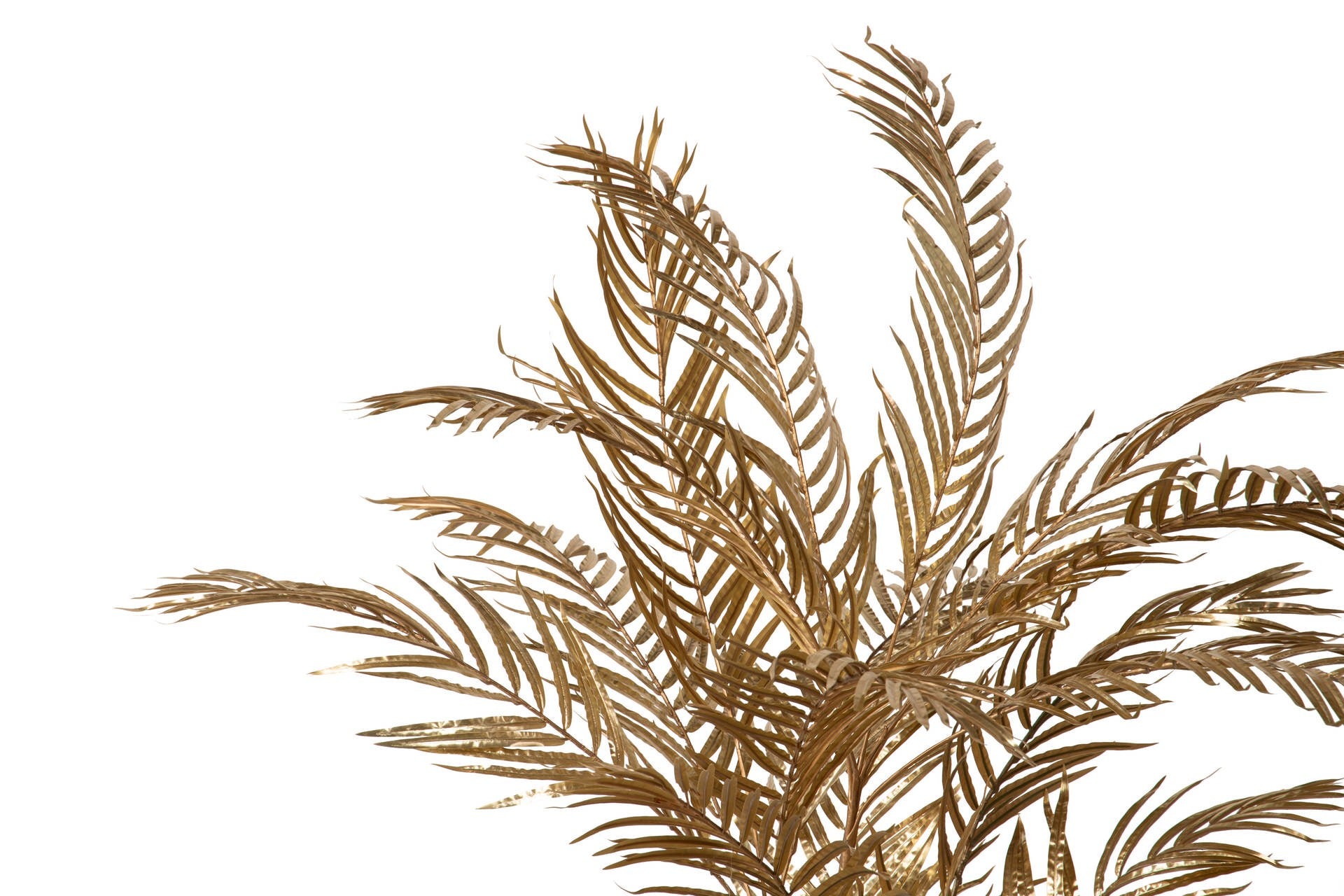 PALMEIRA DOURADA COM VASO 82x60x135 CM