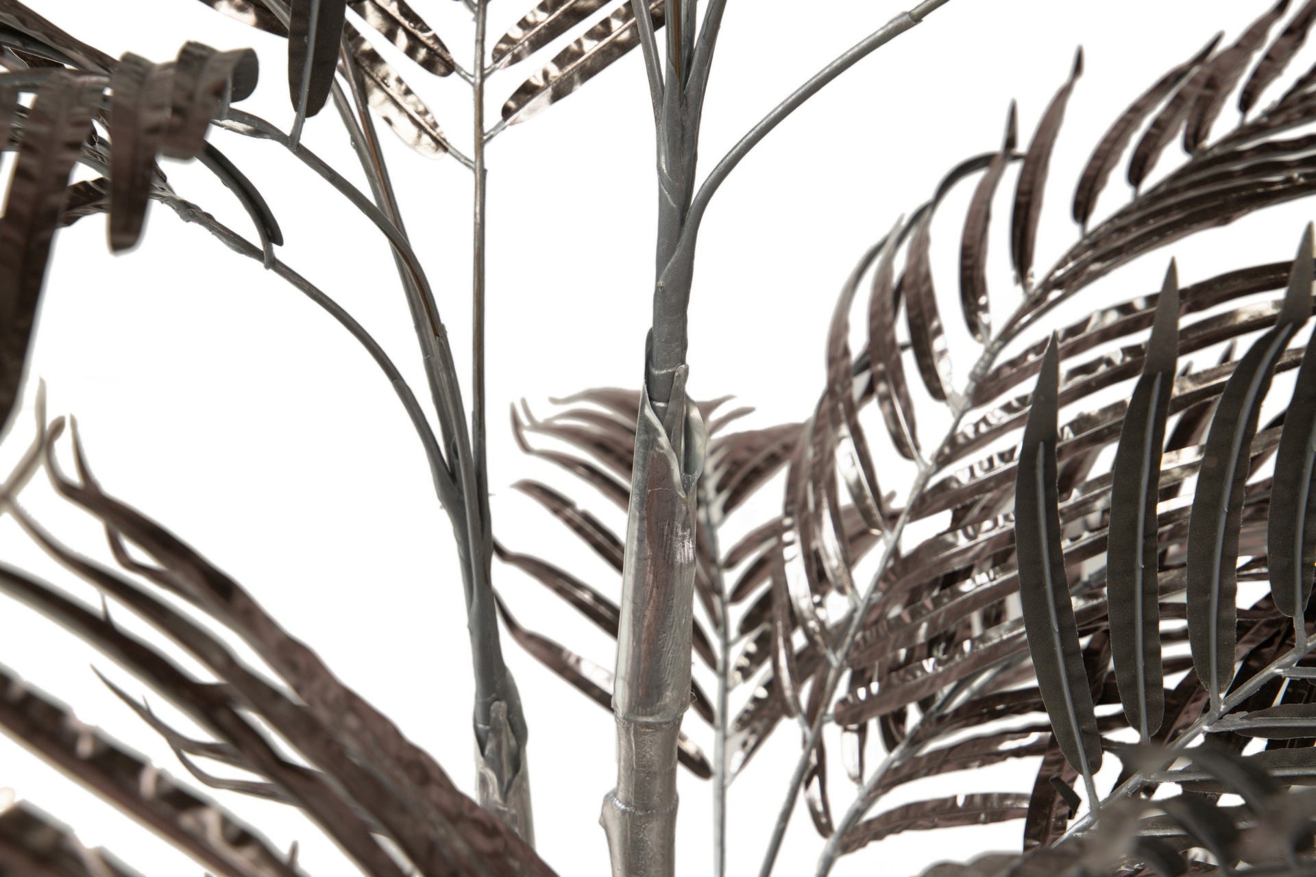 ARBOL PALMERA GRIS CON MACETA 75x45x135 CM