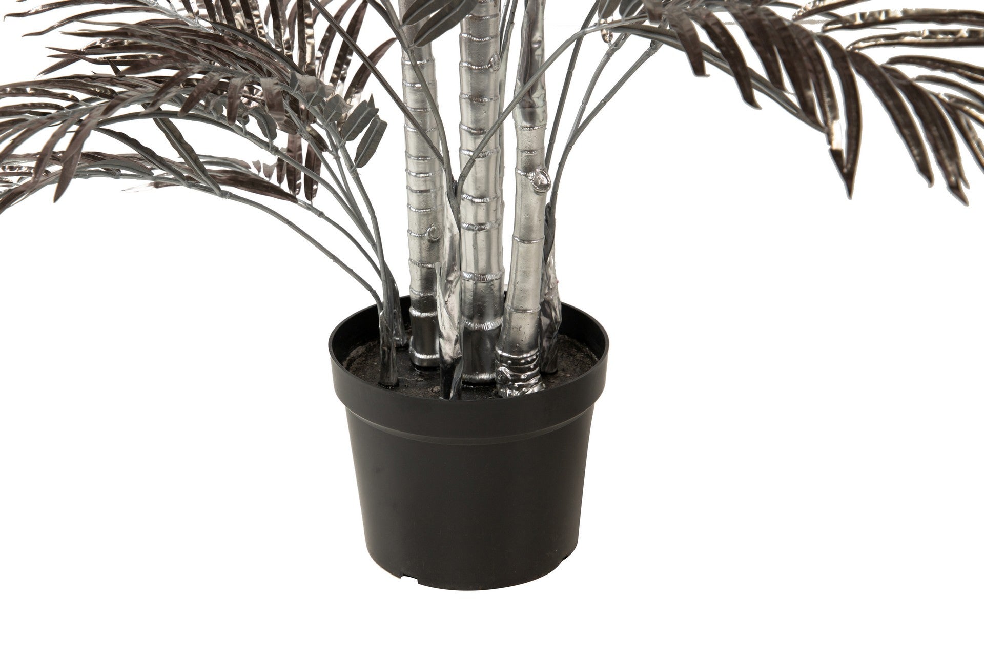 ARBOL PALMERA GRIS CON MACETA 75x45x135 CM