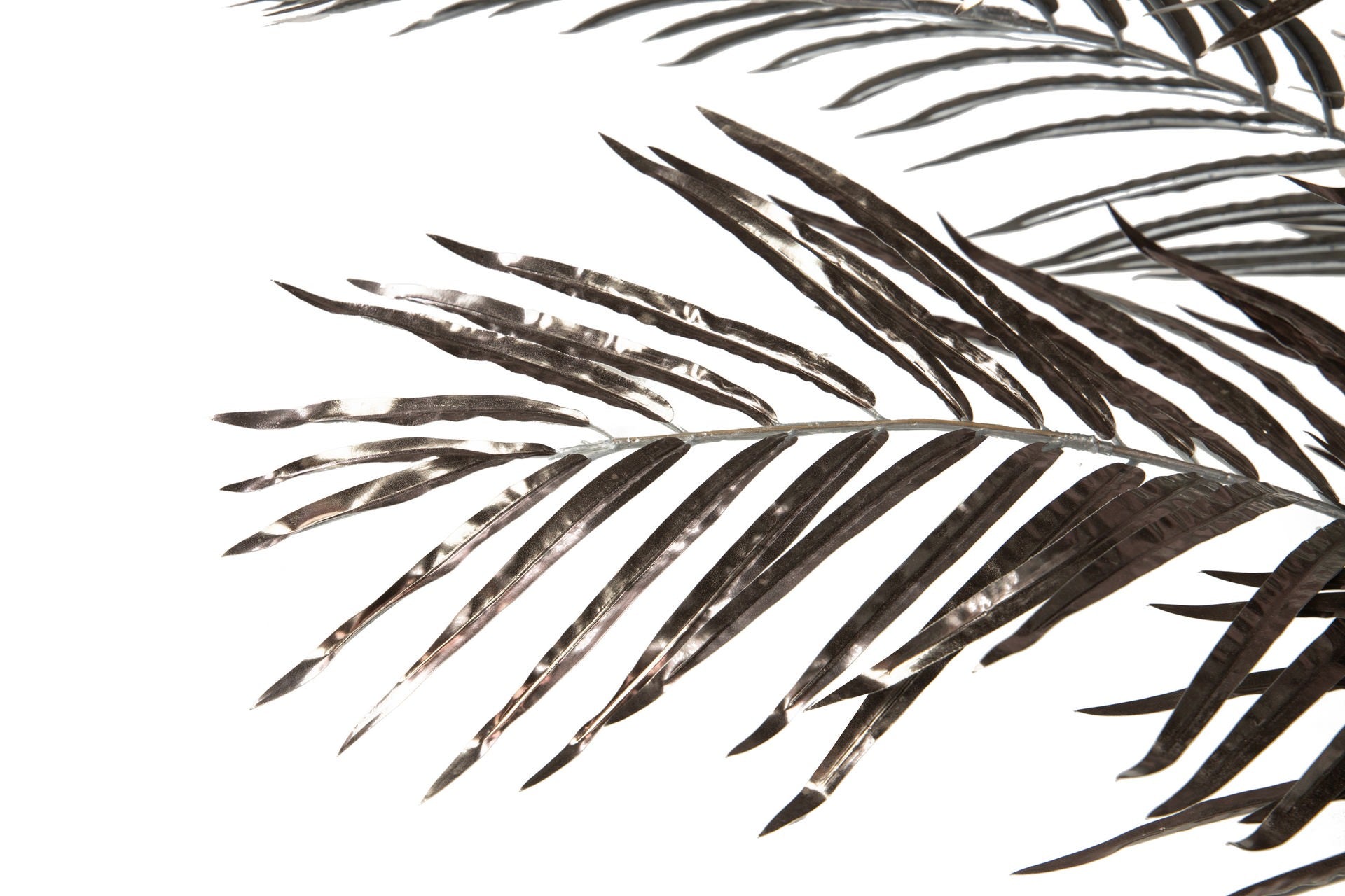 ARBOL PALMERA GRIS CON MACETA 75x45x135 CM
