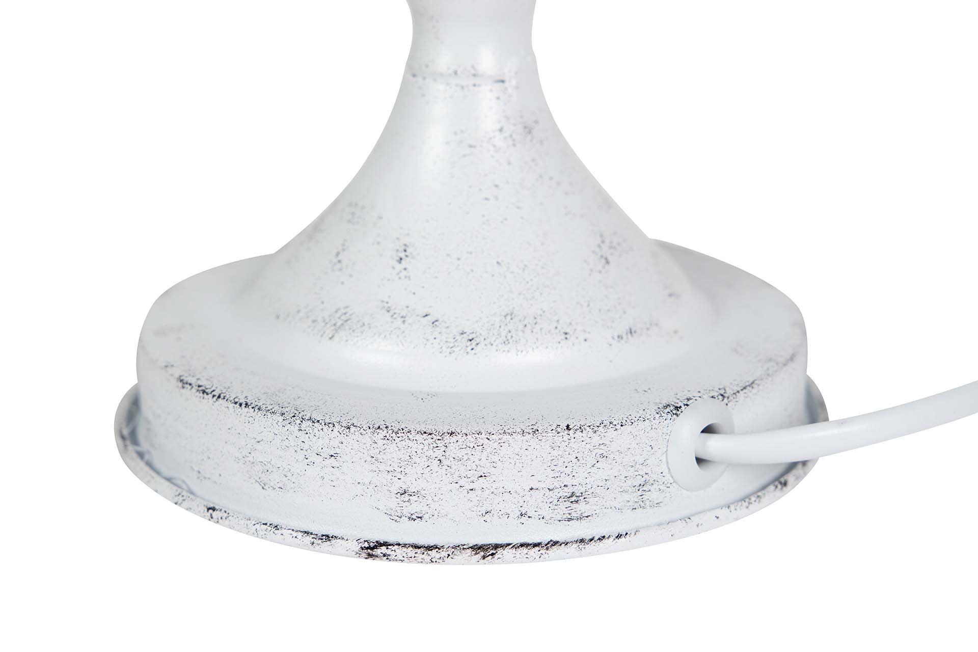 LAMPARA DE SOBREMESA METAL GRIS 23x23x49 CM - Min.2 uds