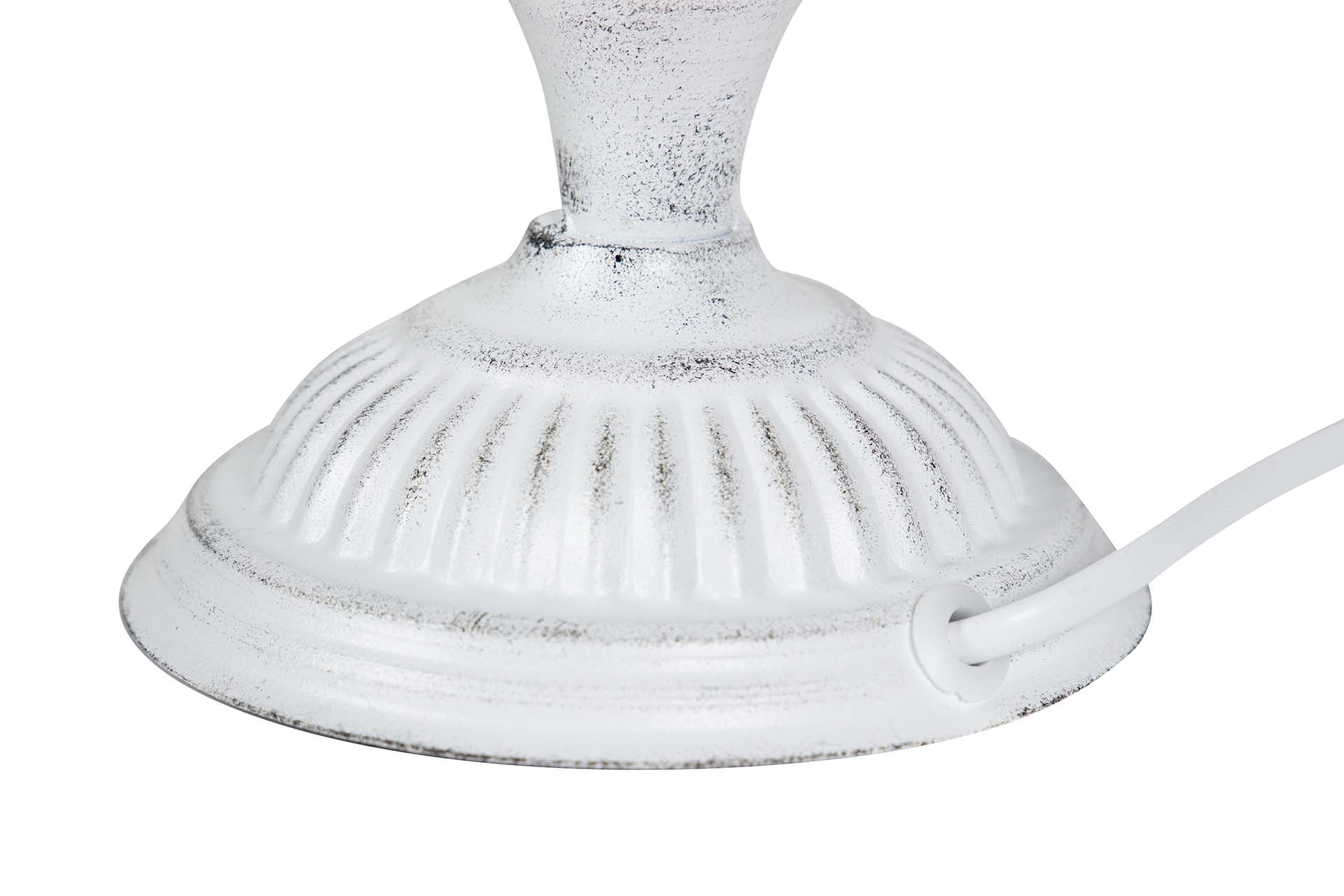 LAMPARA DE SOBREMESA METAL GRIS 23x23x50 CM - Min.2 uds