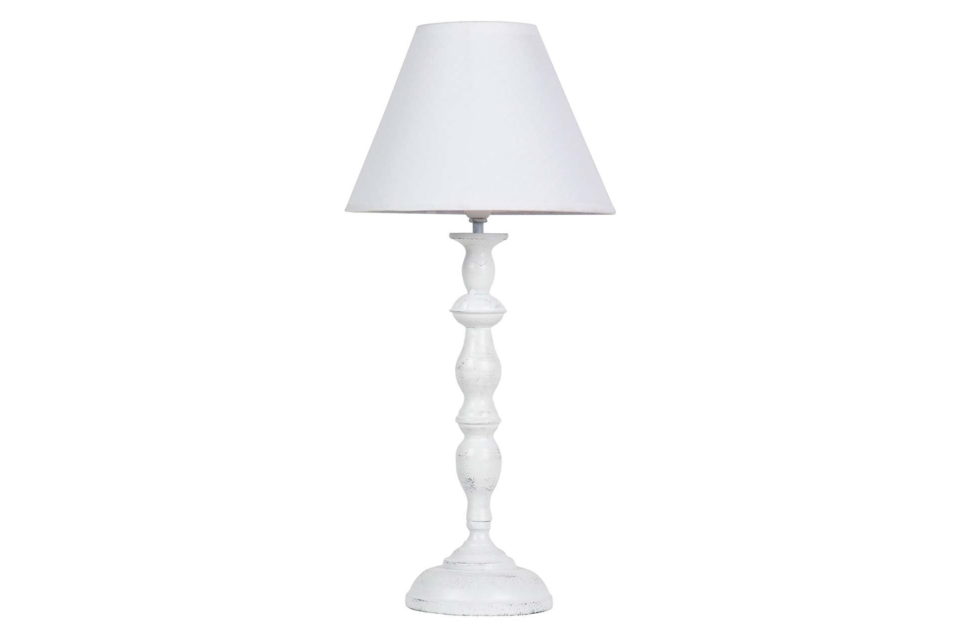 LAMPARA DE SOBREMESA METAL GRIS 23x23x50 CM - Min.2 uds
