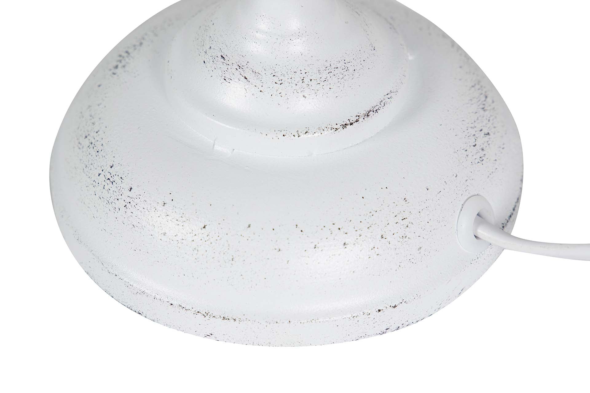 LAMPARA DE SOBREMESA METAL GRIS 23x23x50 CM - Min.2 uds