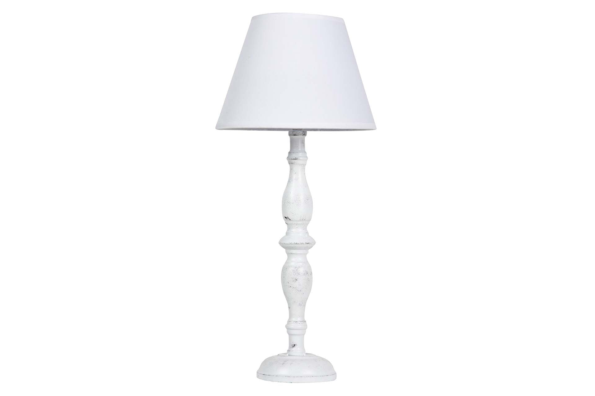 LAMPARA DE SOBREMESA METAL GRIS 23x23x55 CM - Min.2 uds