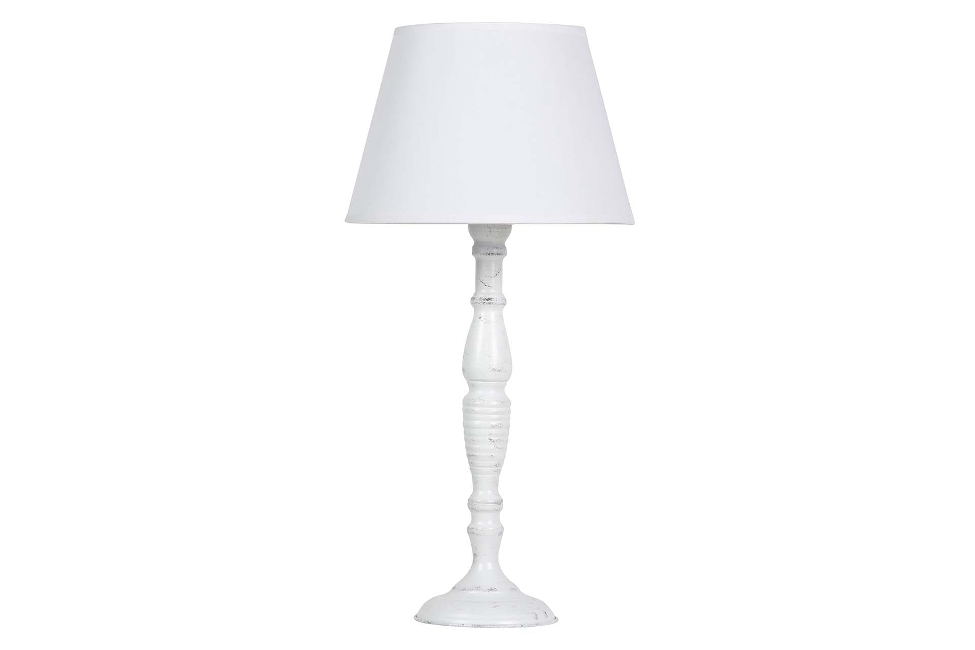 LAMPARA DE SOBREMESA METAL GRIS 28x28x59 CM - Min.2 uds