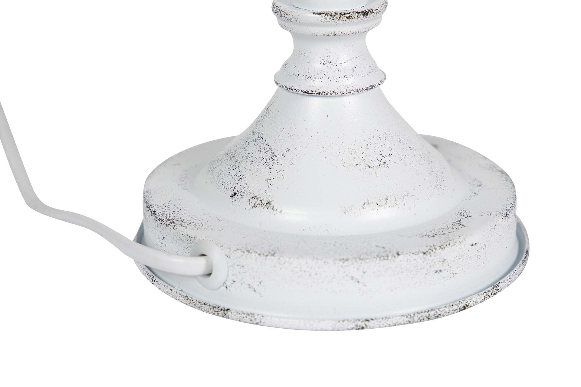 LAMPARA DE SOBREMESA METAL GRIS 25x25x50 CM - Min.2 uds