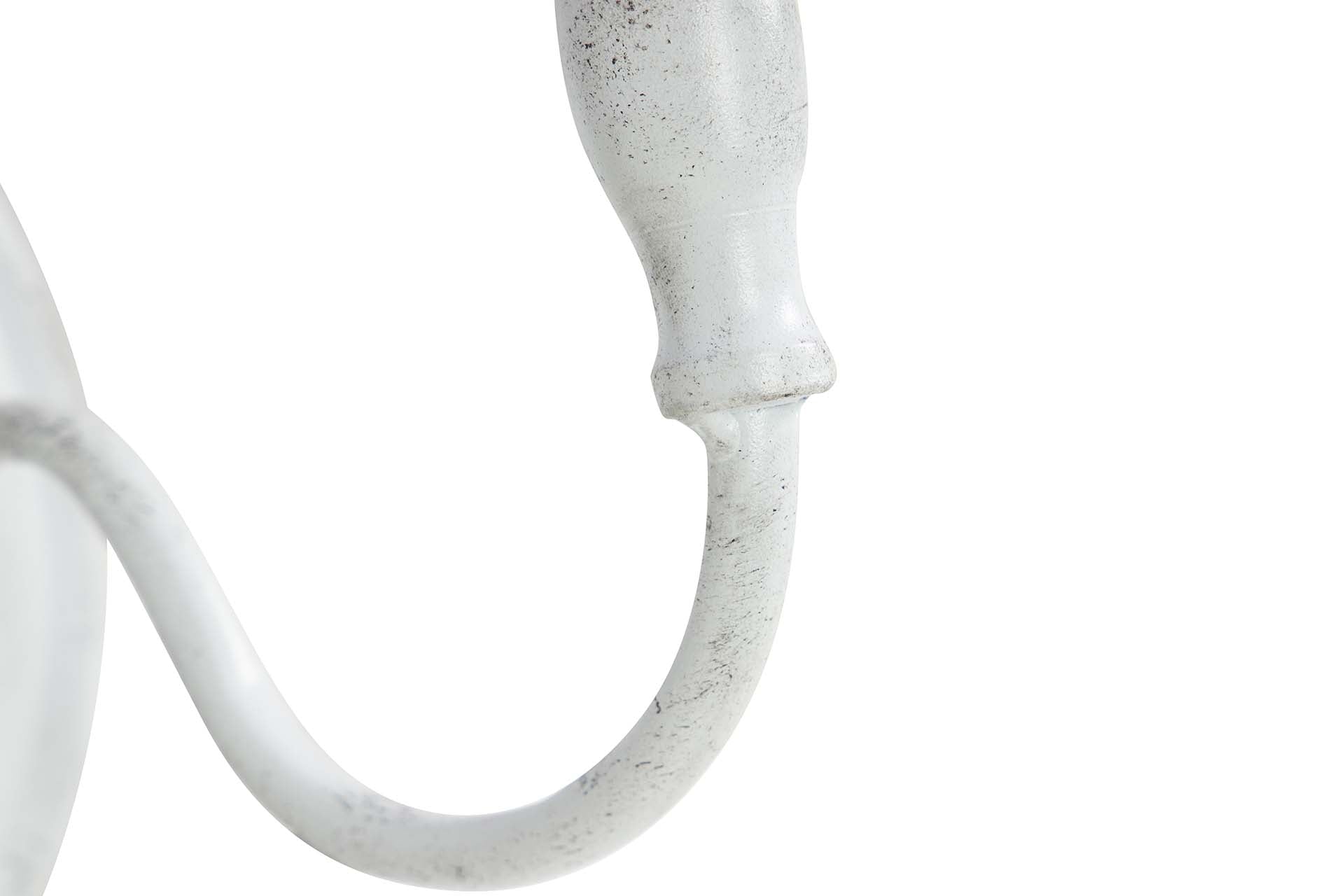 APLIQUE DE PARED METAL GRIS 20x27x25 CM - Min.2 uds