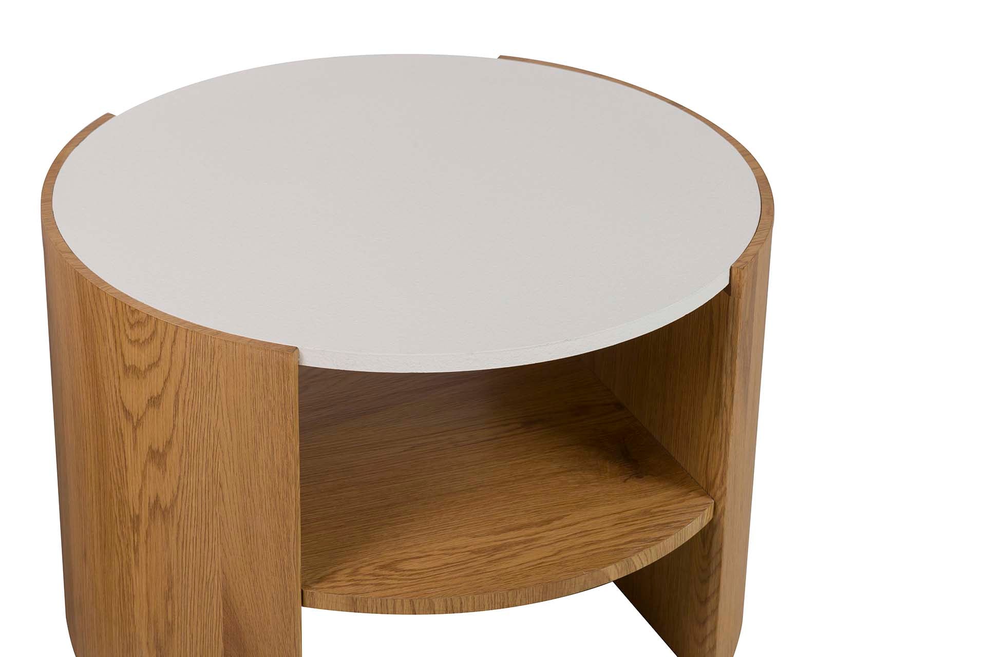 SET 2 MDF TABLES 60x60x40 / 40x40x48 CM