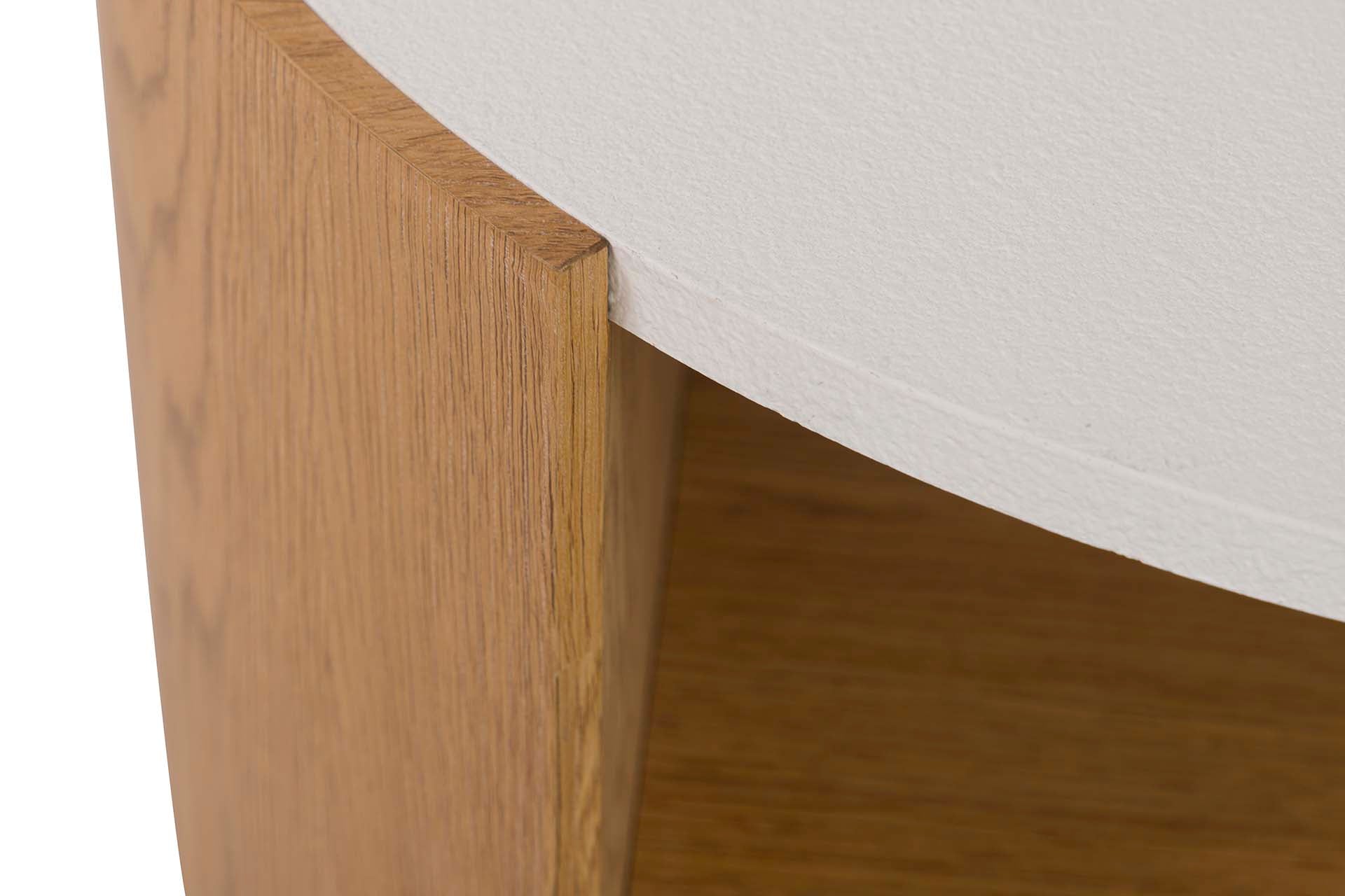 SET 2 MDF TABLES 60x60x40 / 40x40x48 CM