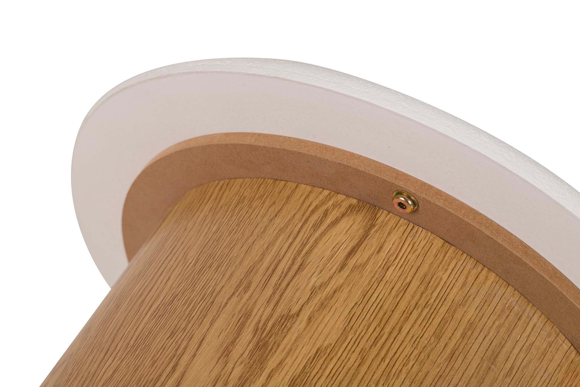 SET 2 MDF TABLES 60x60x41 40x40x48 CM