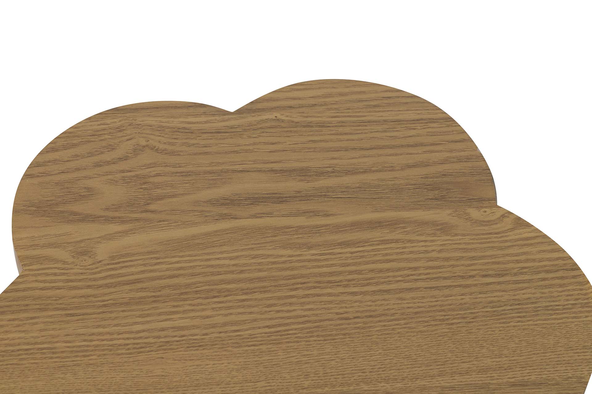 CONJUNTO 2 MESAS MDF MARROM 59x59x41 40x40x52CM