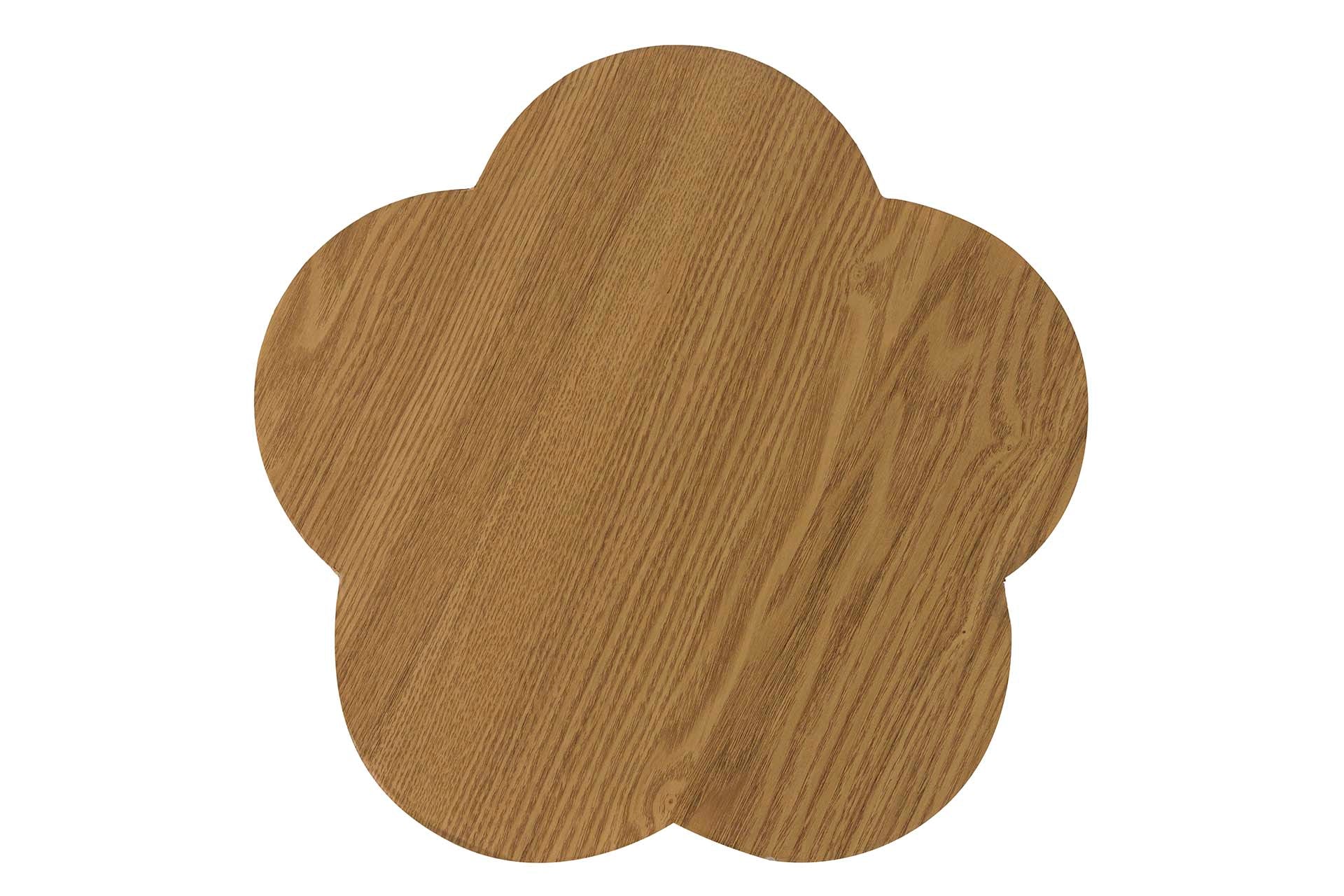 CONJUNTO 2 MESAS MDF MARROM 59x59x41 40x40x52CM