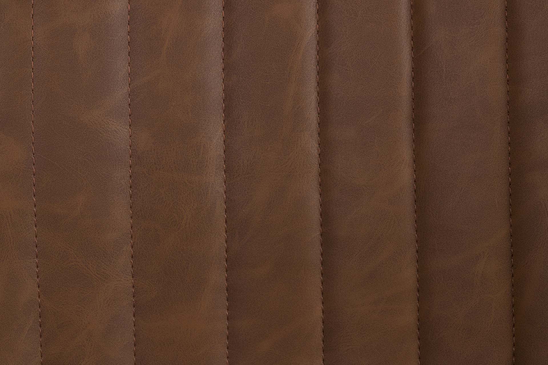 TABURETE REGULABLE METAL PU MARRON 46x57x96/118 CM - Min.2 uds