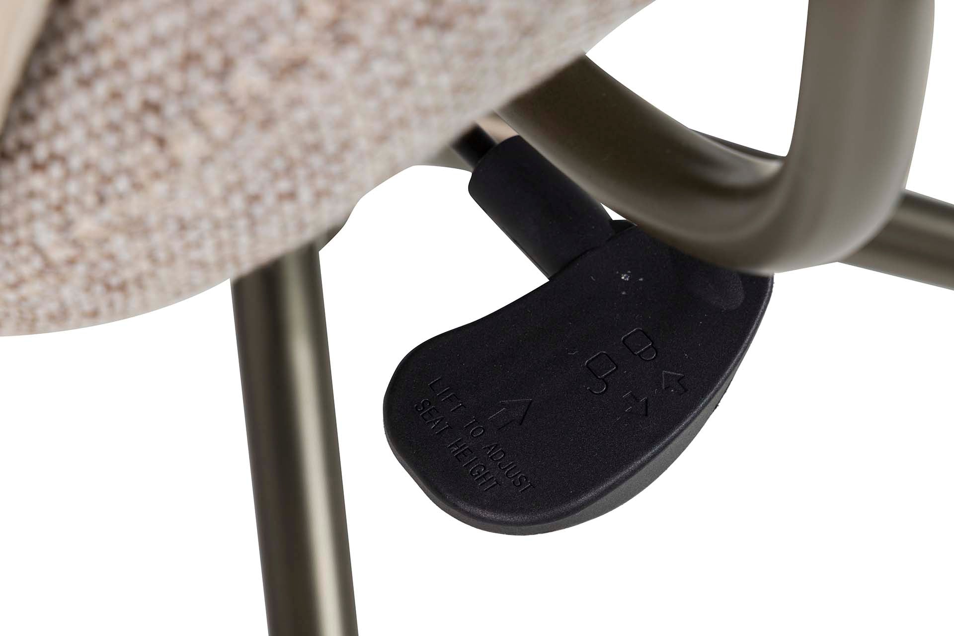 SILLA ESCRITORIO REGULABLE 71x65x112/120 CM