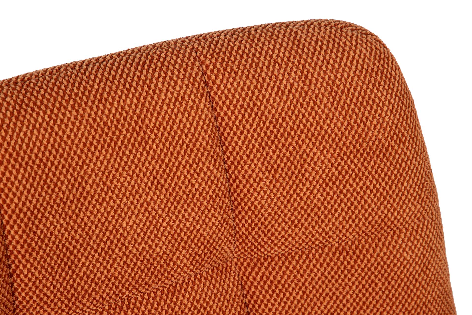 SILLA METAL POLIESTER NARANJA NEGRO 48x56x80 CM - Min.4 uds