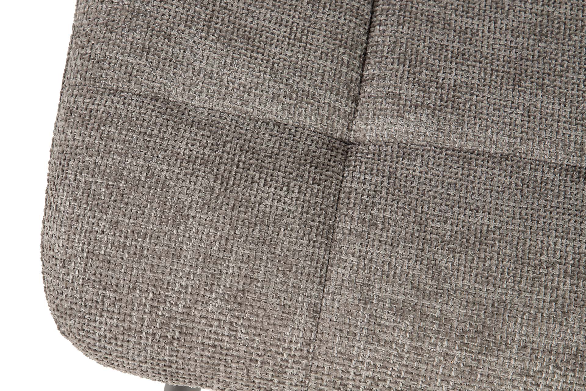 SILLA METAL POLIESTER GRIS NEGRO 48x56x80 CM - Min.4 uds