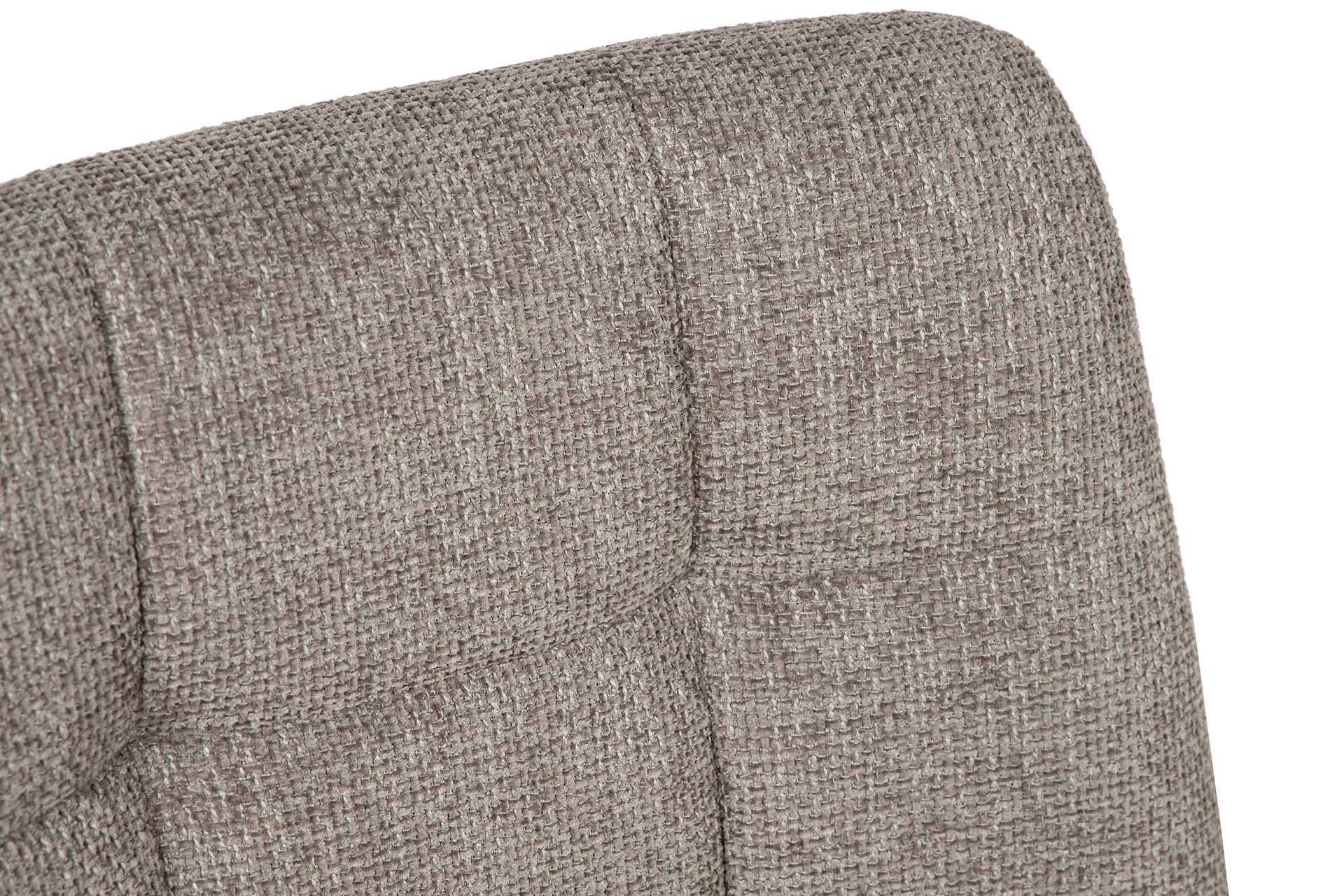 SILLA METAL POLIESTER GRIS NEGRO 48x56x80 CM - Min.4 uds