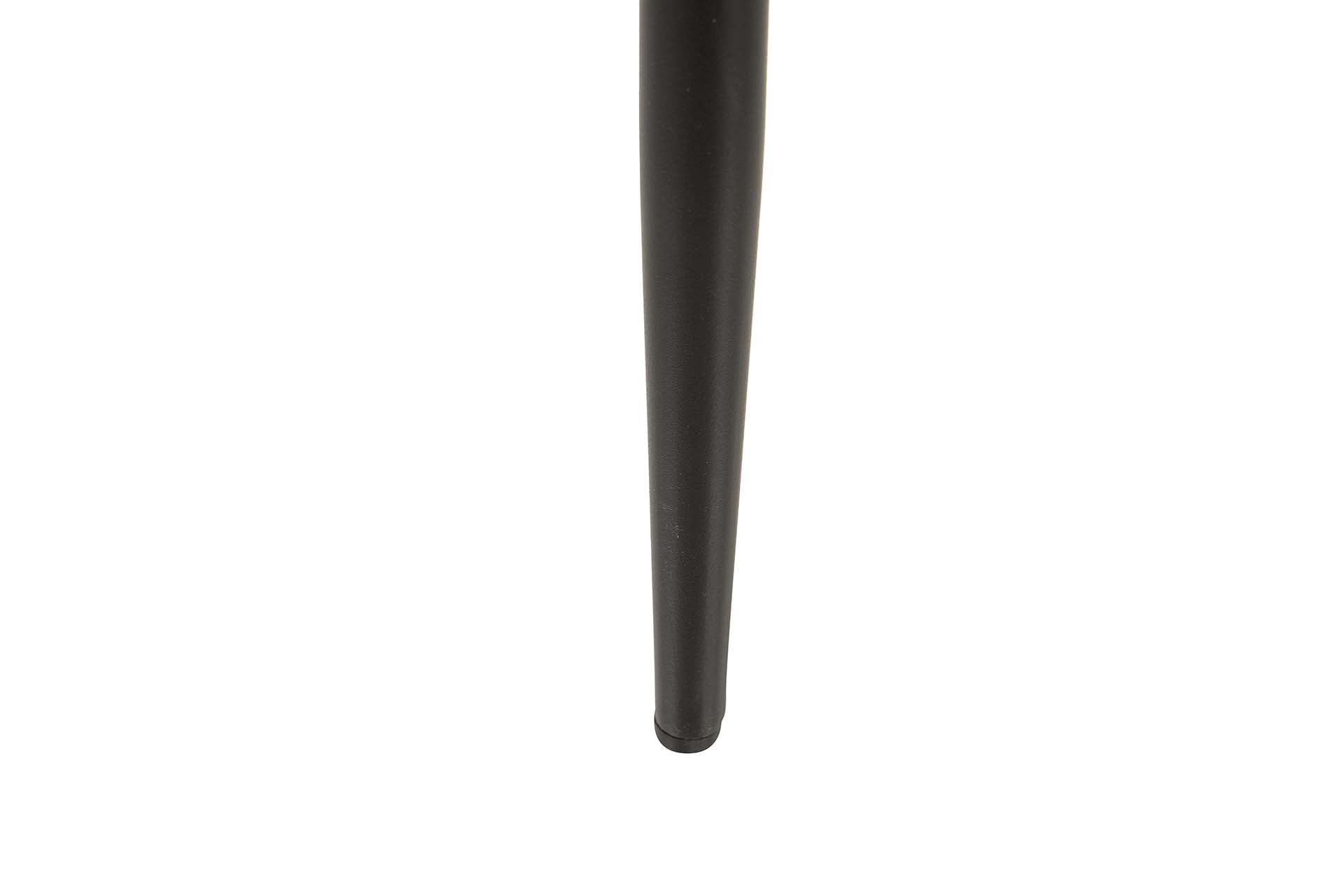 SILLA METAL VELVET VERDE NEGRO 48x56x80 CM - Min.4 uds