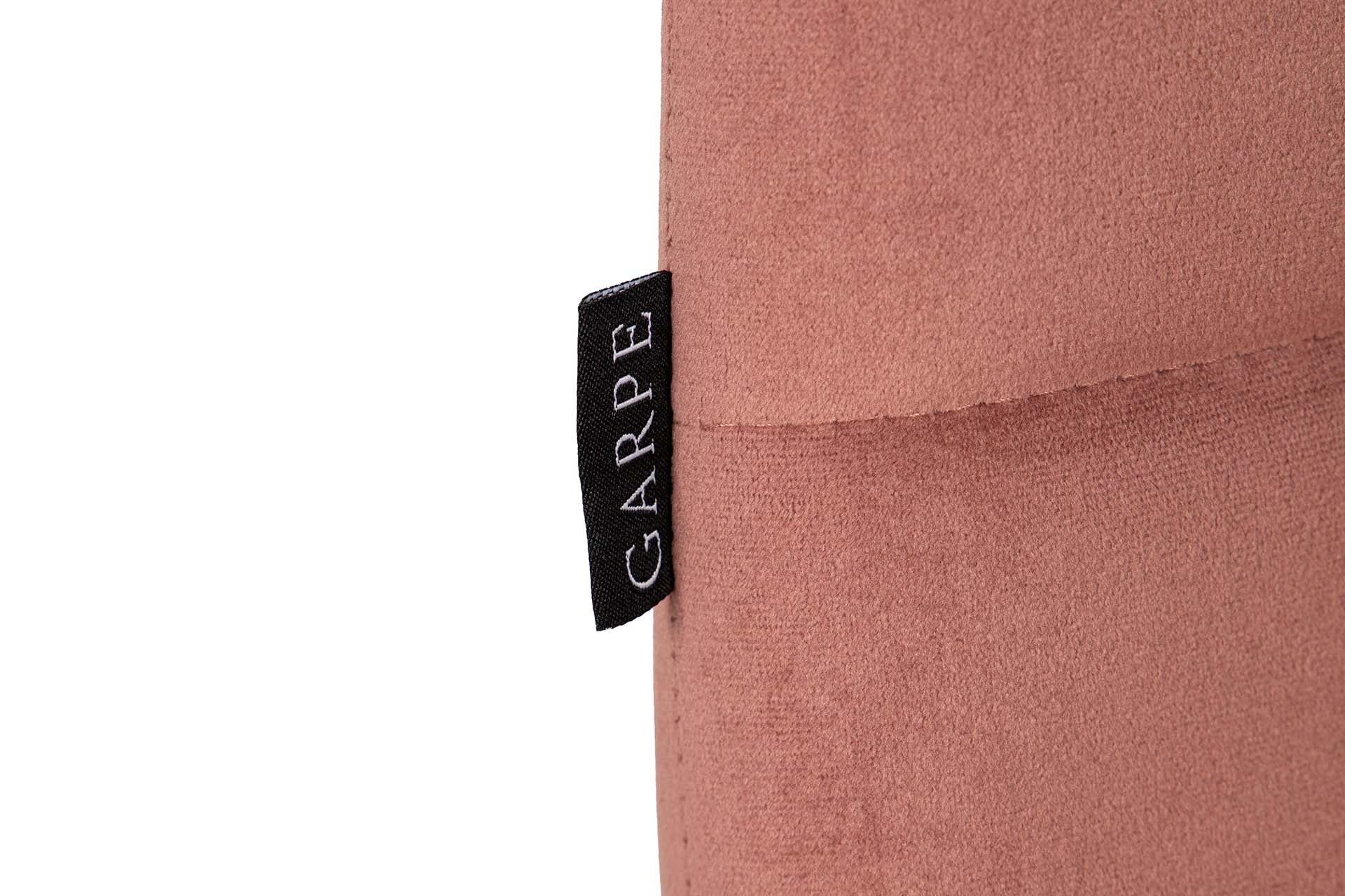 SILLA METAL VELVET ROSA NEGRO 48x56x80 CM - Min.4 uds