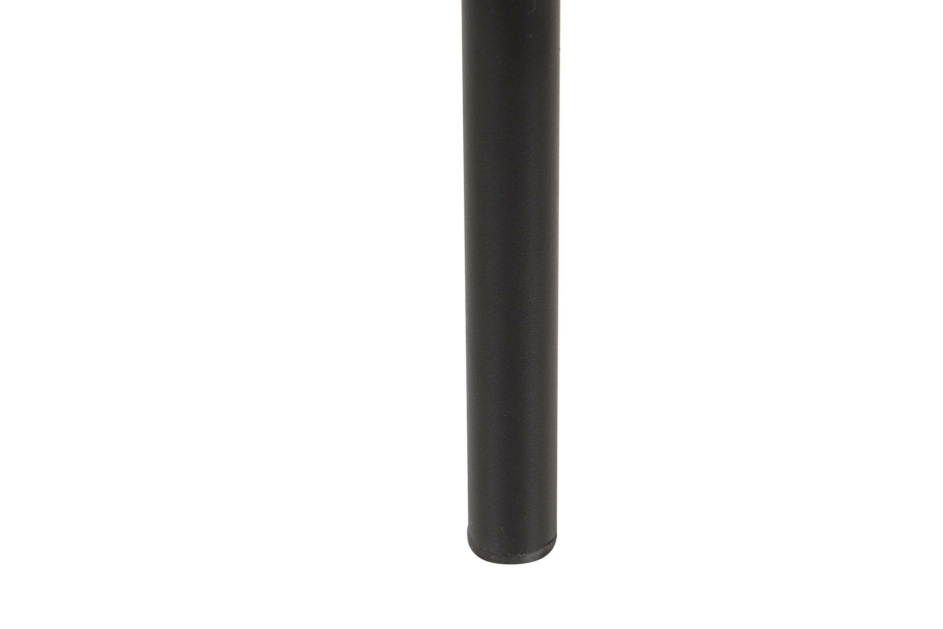 SILLA METAL POLIESTER BEIGE NEGRO 59x62x80 CM - Min.2 uds