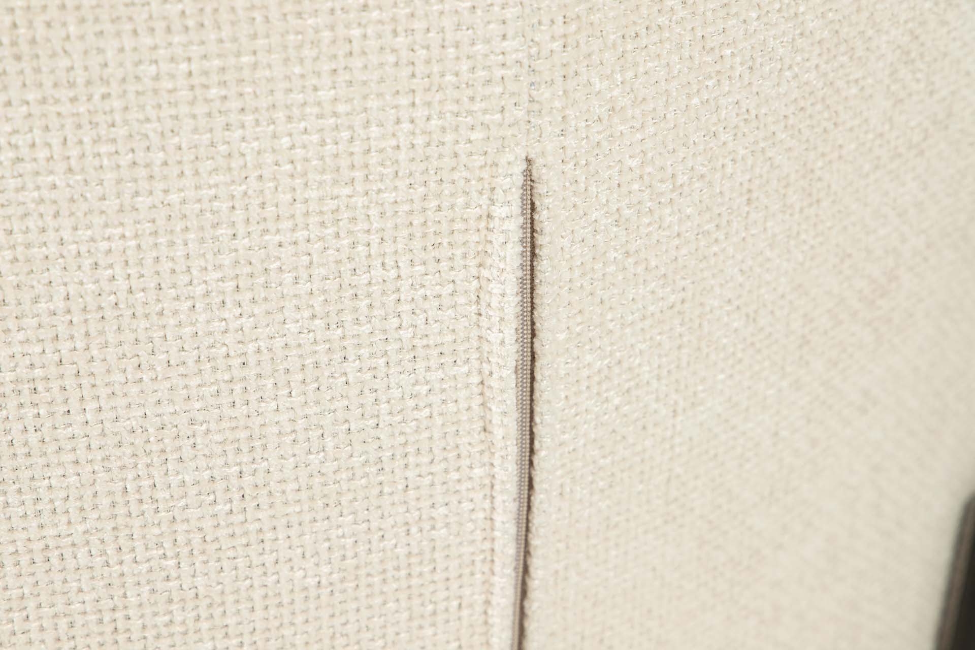 SILLA METAL CHENILLA BEIGE 59x62x80 CM - Min.2 uds