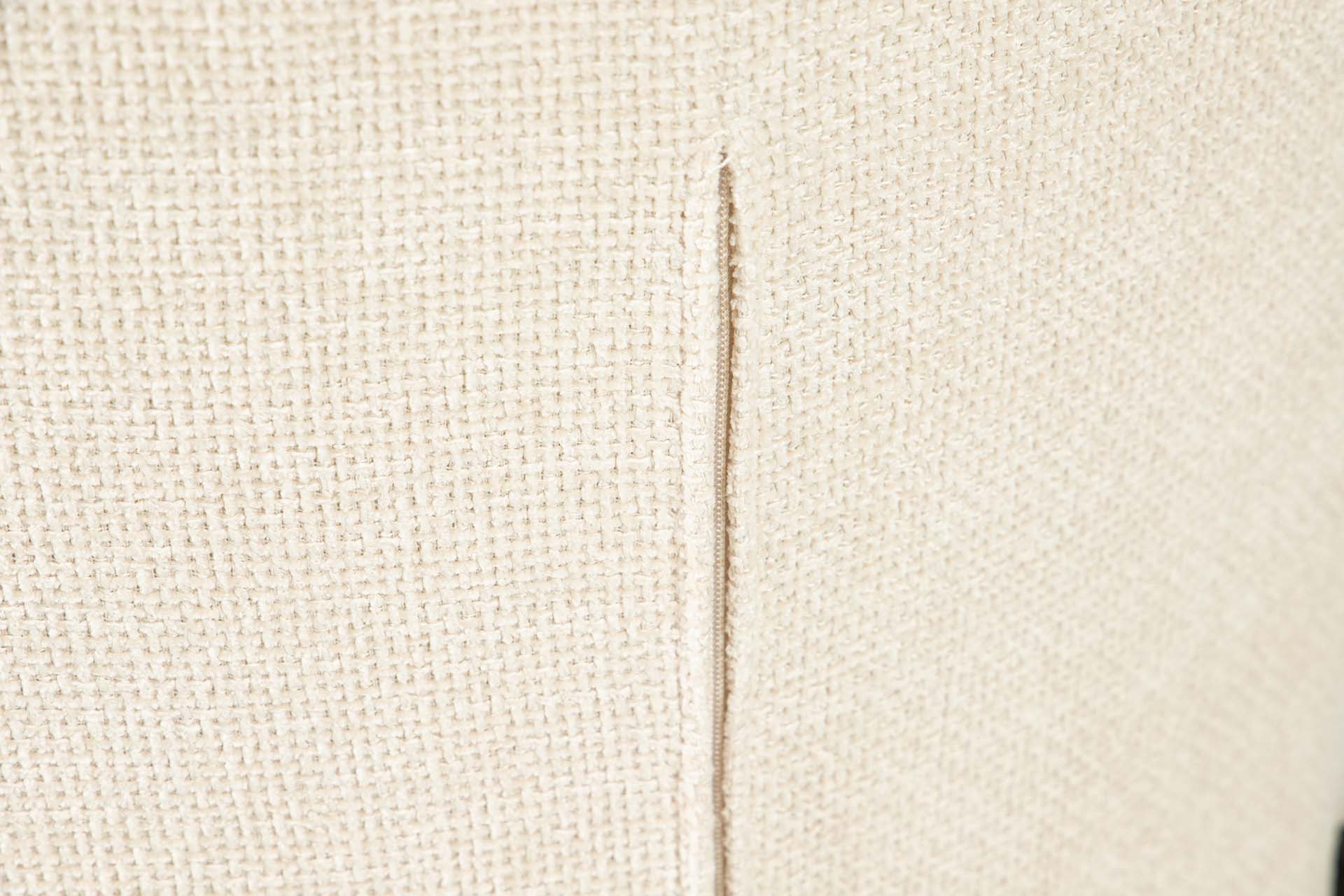 SILLA METAL POLIESTER BEIGE NEGRO 57x56x80 CM - Min.2 uds