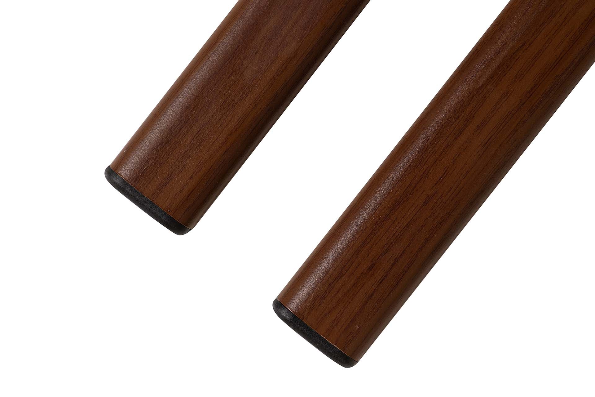 SILLA METAL POLIESTER MARRON 56x56x82 CM - Min.2 uds